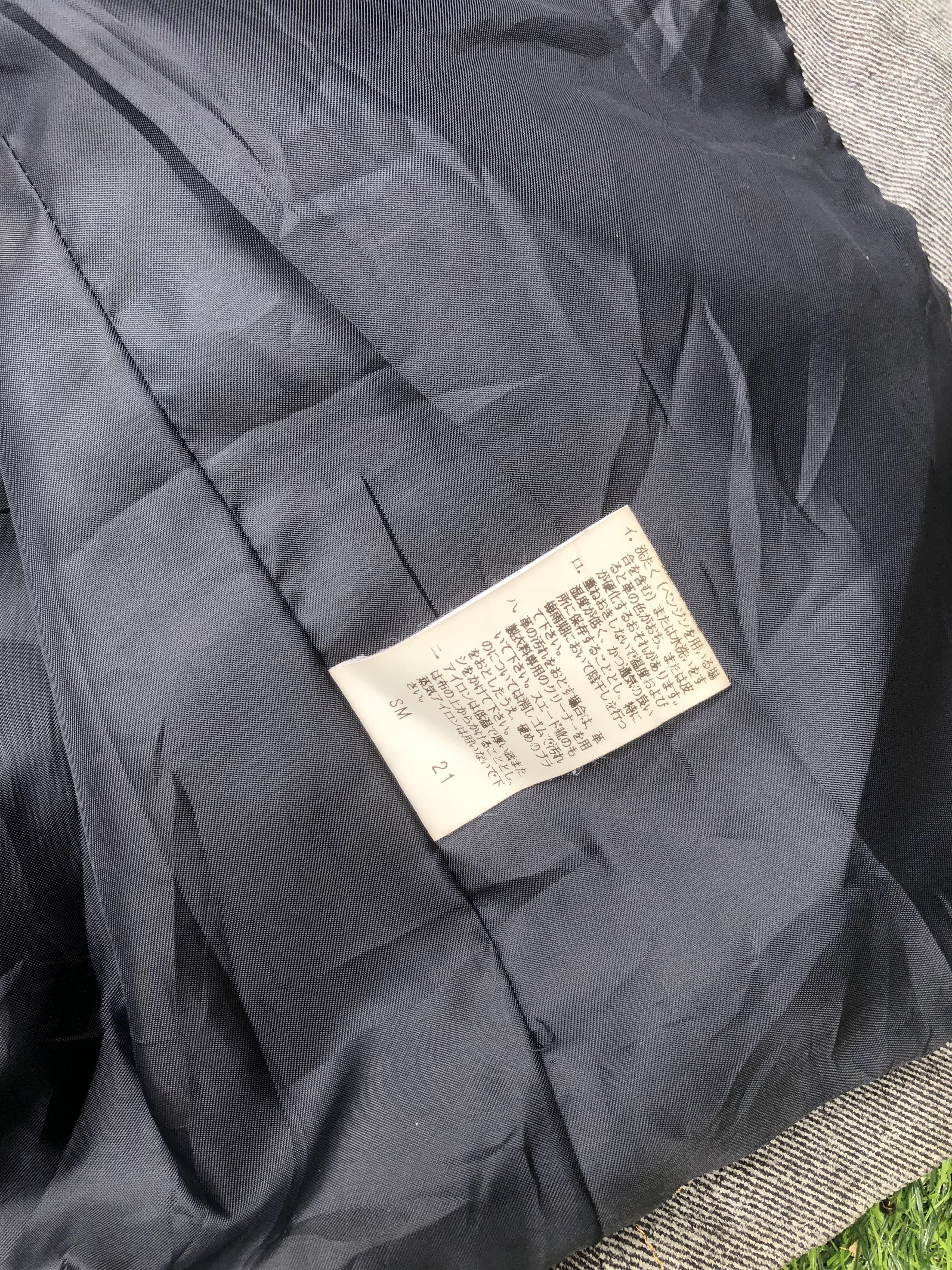 Yohji Yamamoto Denim Jacket AAR Yohji Design Studio (J041) Size US XL / EU 56 / 4 - 11 Thumbnail