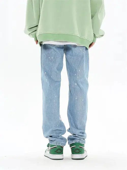 Japanese Brand × Jean EYES Graphic Patchwork Denim Jeans Size US 32 / EU 48 - 2 Thumbnail