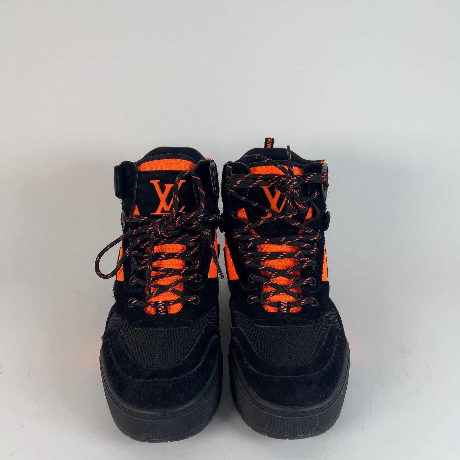 Louis Vuitton Louis Vuitton Orange/Black Hiking Trainer Boots Size US 8 / EU 41 - 2 Thumbnail