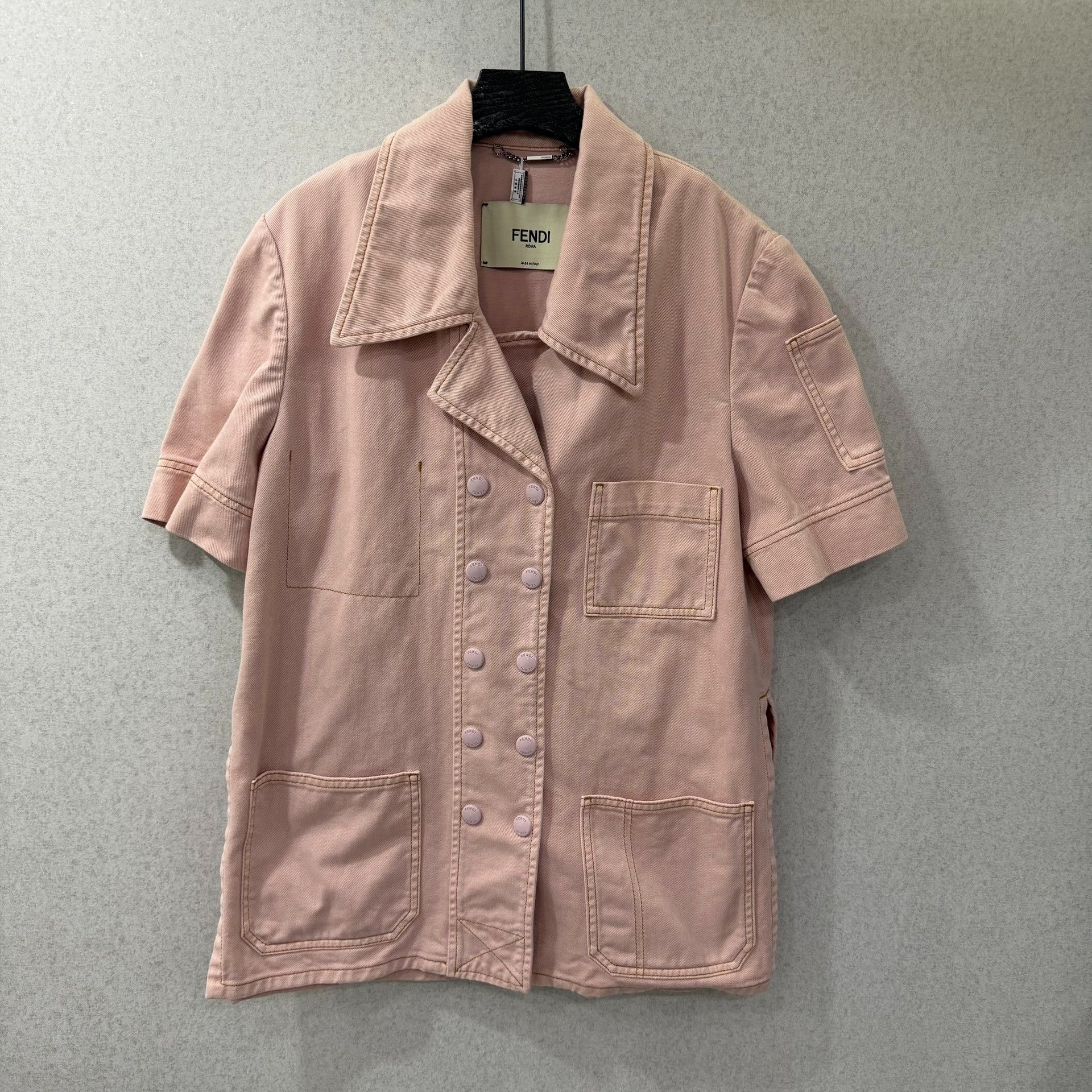Fendi Fendi Denim Pink Jeans 28 Women Size 28" / US 6 / IT 42 - 1 Thumbnail