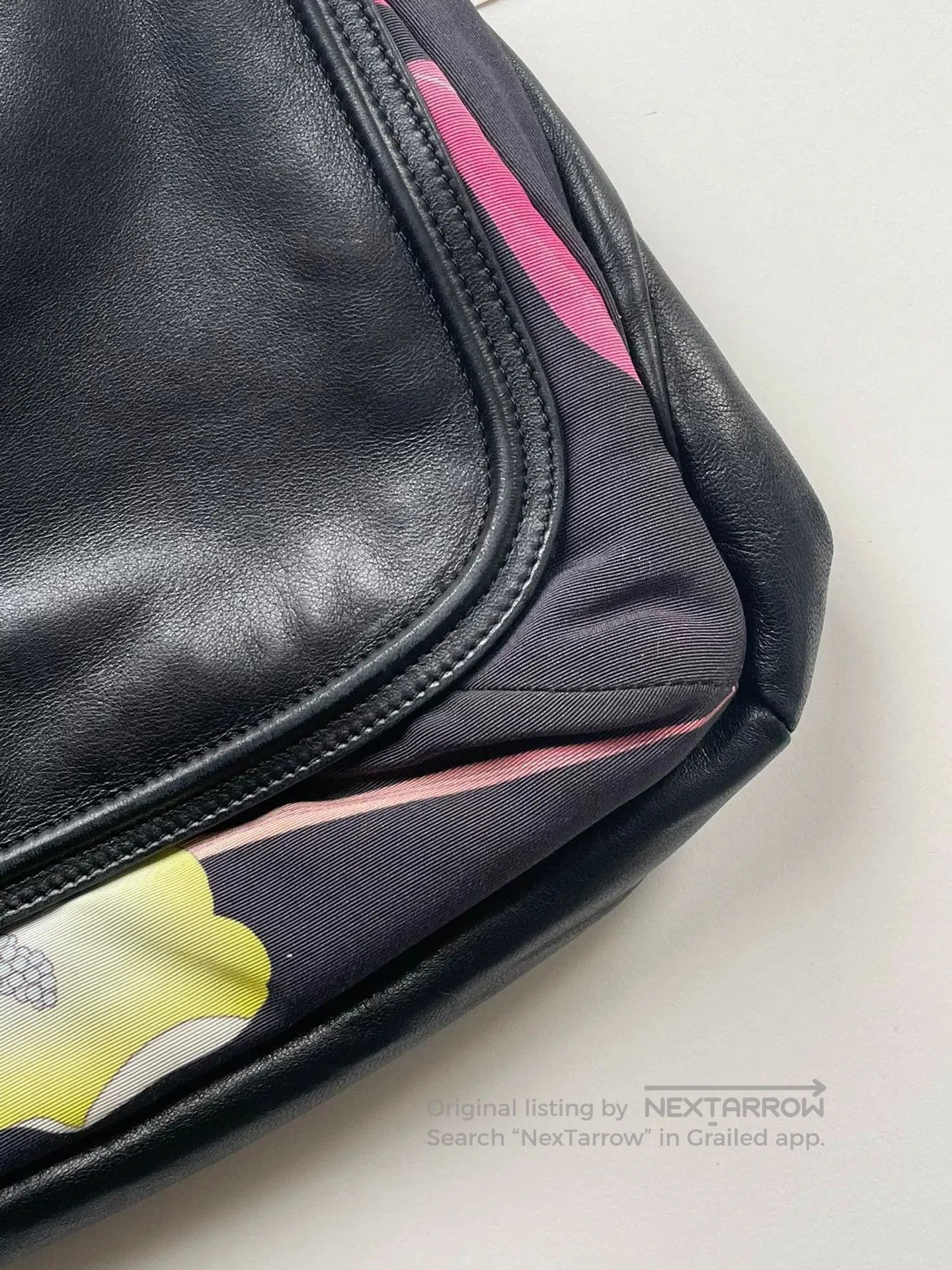 Dries Van Noten drapes van noten floral leather handbag. Size ONE SIZE - 7 Thumbnail