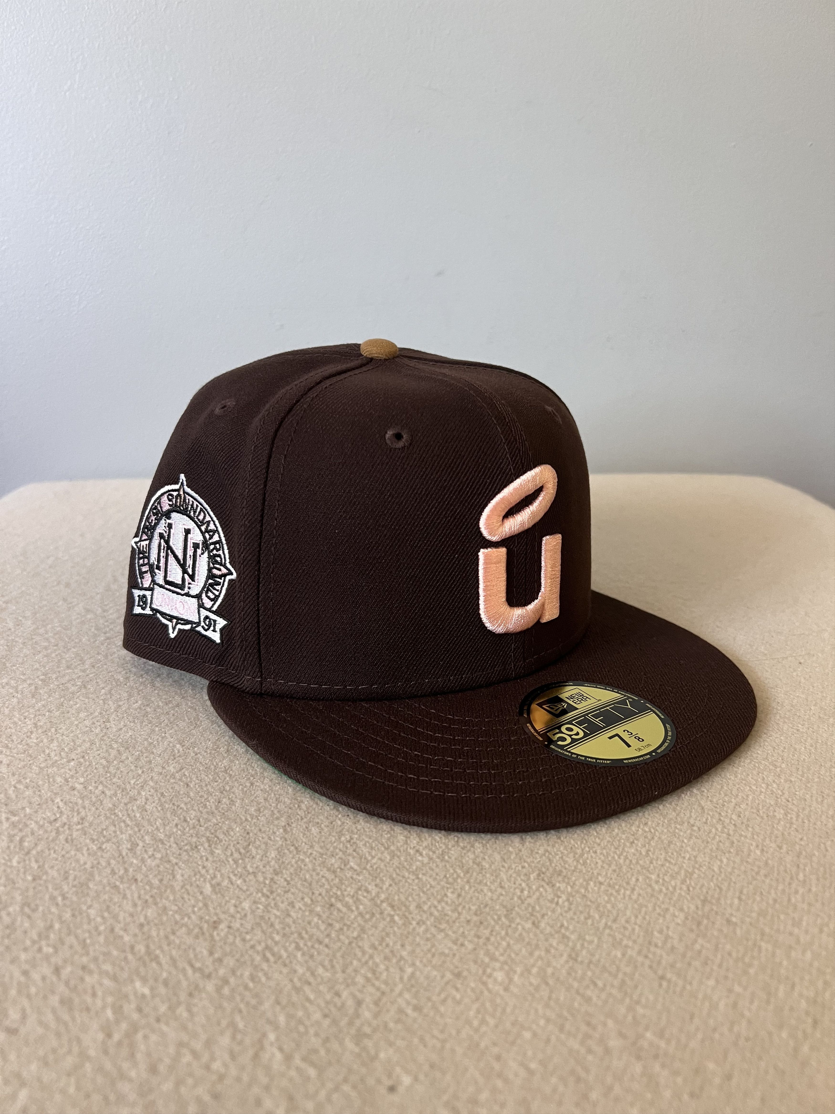 帽子 Striped F* Fitted HatBrownGolf Le fleur Striped F* Fitted Hat Brown – GOLF le FLEUR*