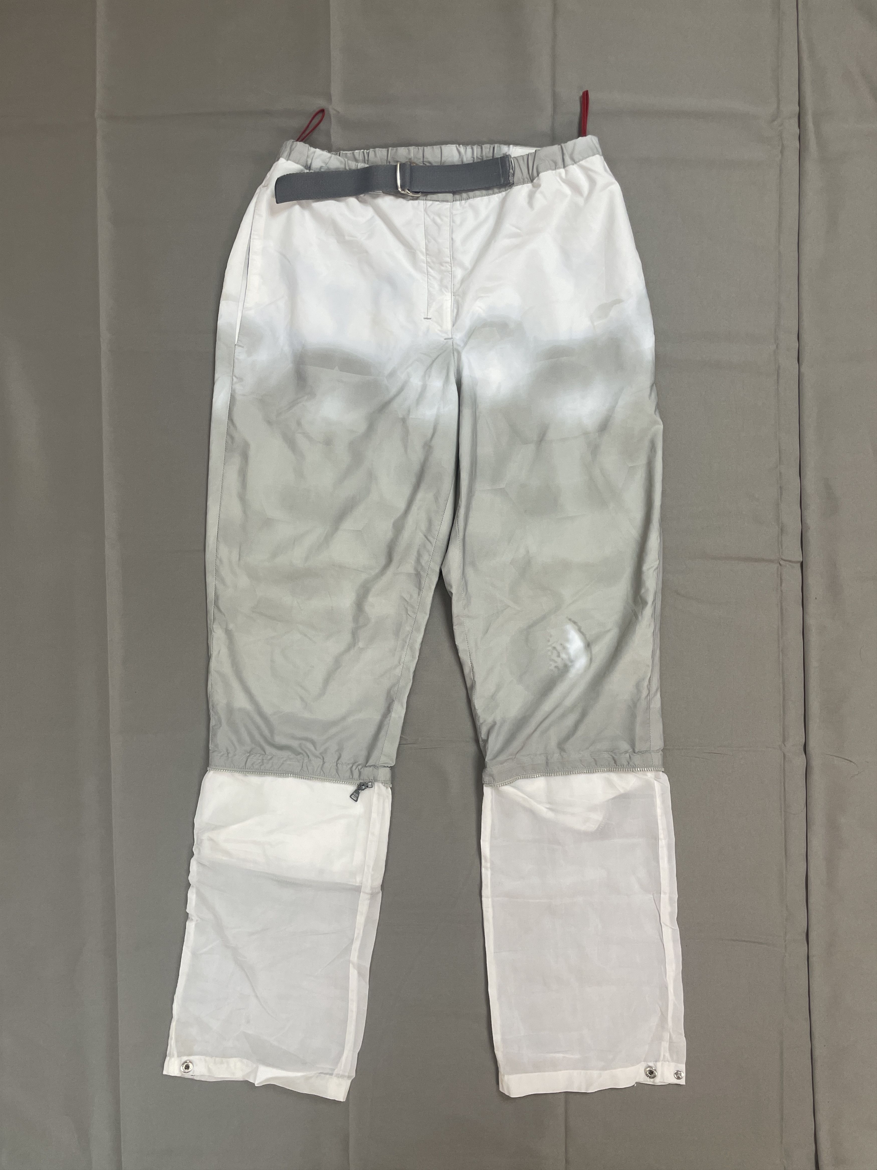 Prada Prada SS2000 Runway Convertible Cloud Pants Gray Size US 32 / EU 48 - 1 Thumbnail