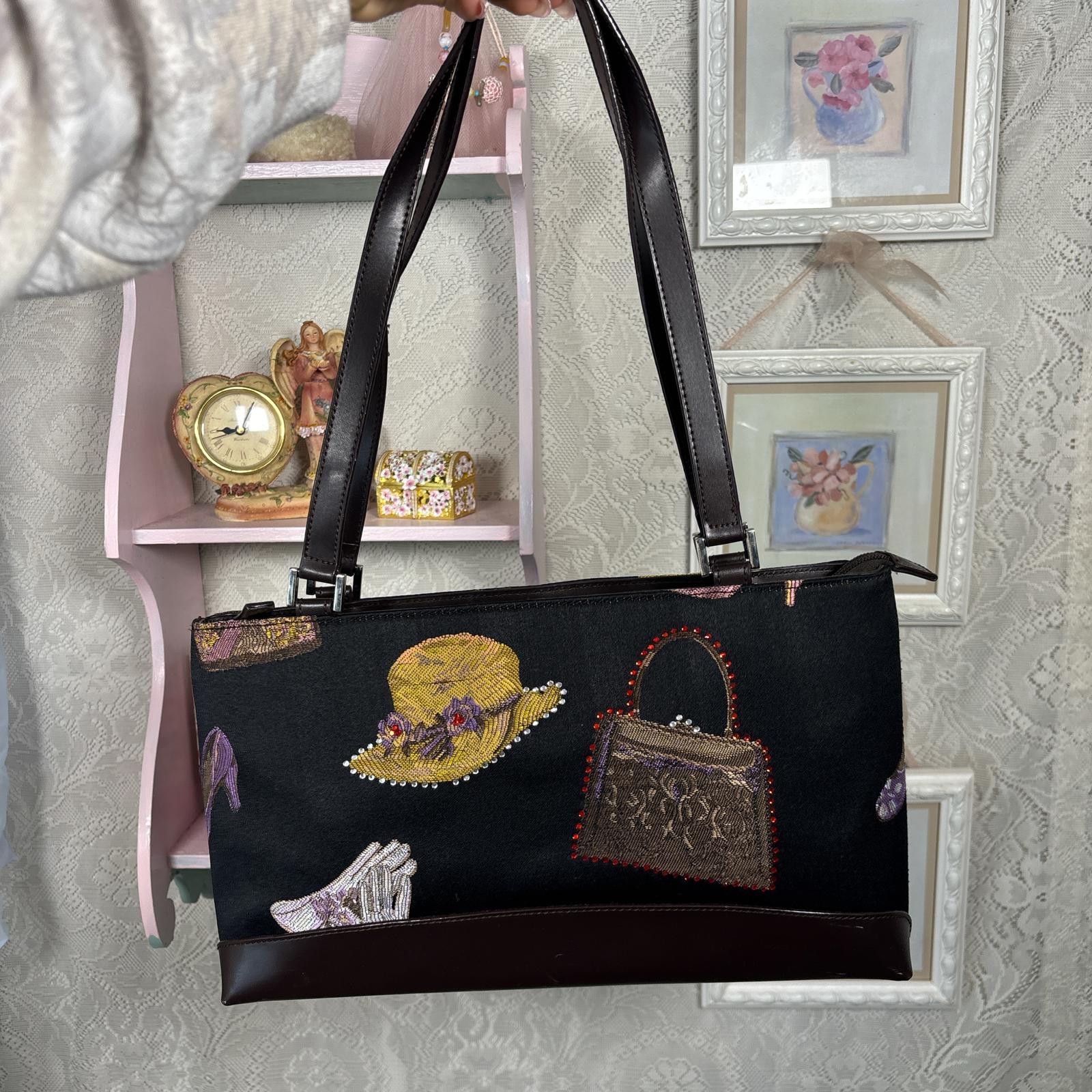Other vintage 90s fran fine style purse beaded Size ONE SIZE - 3 Thumbnail