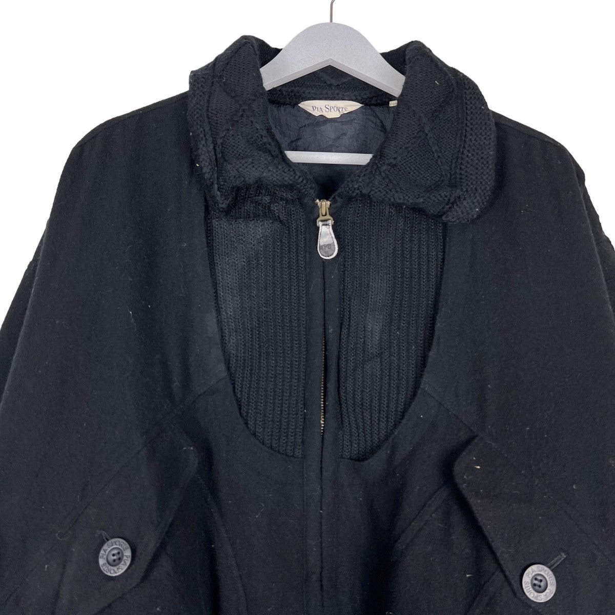 Issey Miyake 🔥 ARCHIVES PIA SPORTS WOOL BOMBER JACKET Size US M / EU 48-50 / 2 - 3 Thumbnail