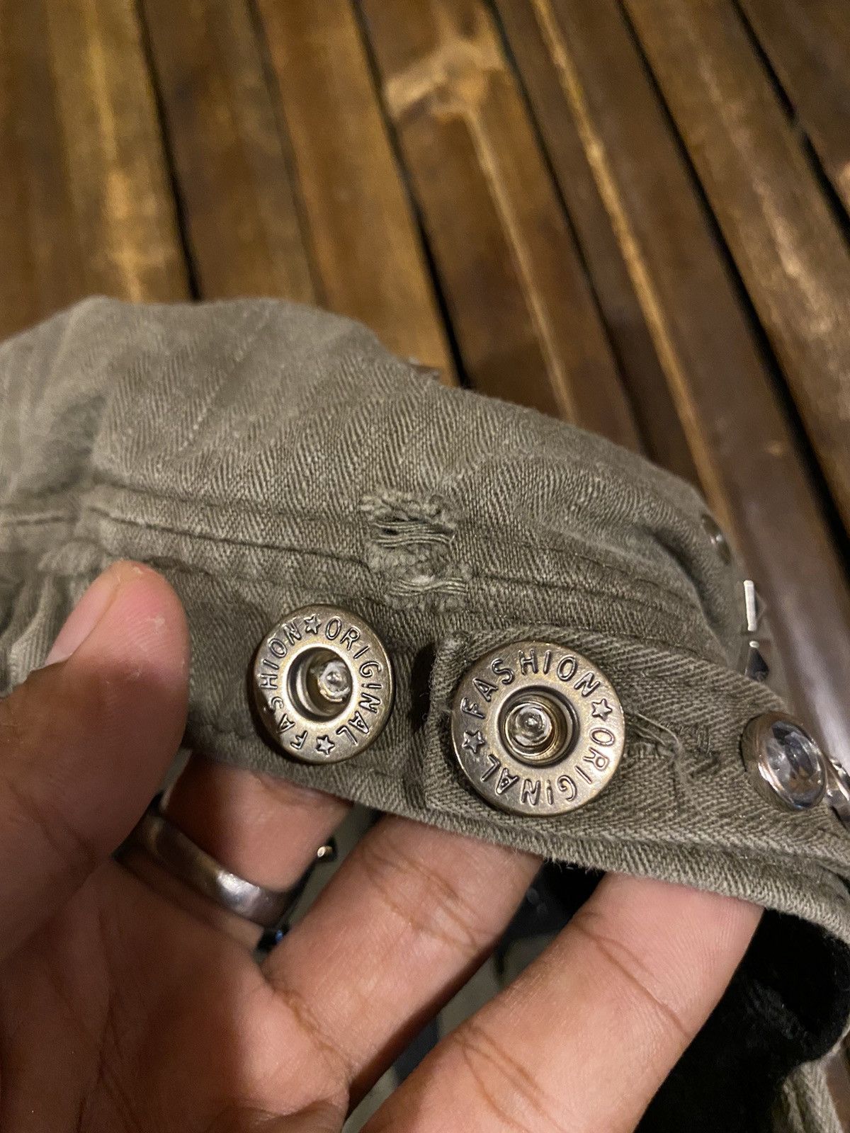 14th Addiction 2000s cadet hat distressed blink punk y2k style Size ONE SIZE - 6 Thumbnail