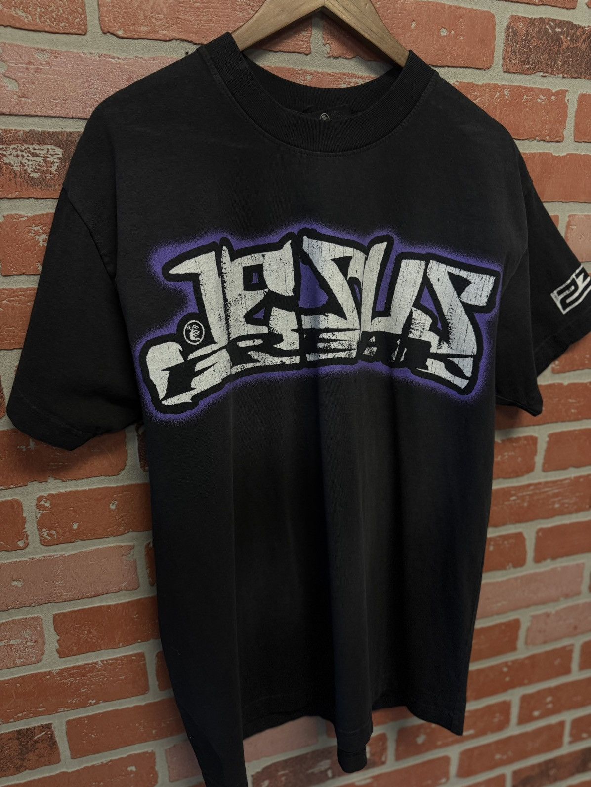HELLSTAR Hellstar Black Jesus Tee Shirt 100% Authentic Size Small Size US S / EU 44-46 / 1 - 2 Thumbnail