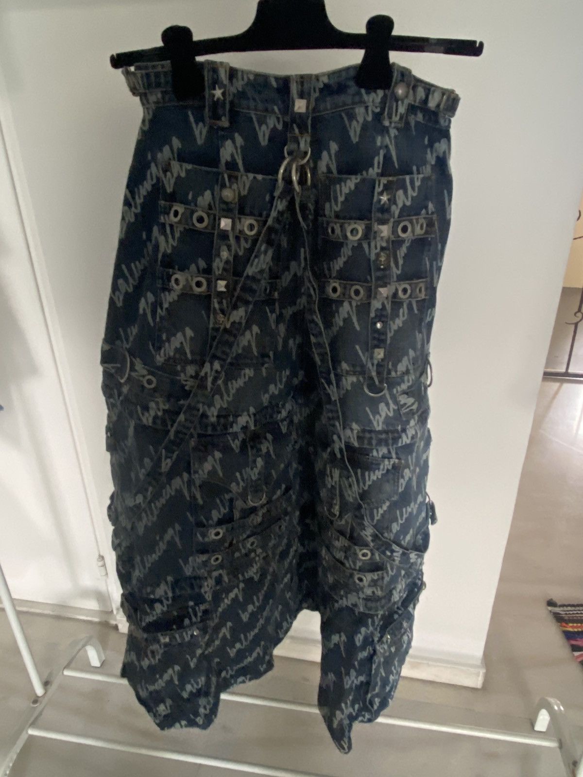 Balenciaga Balenciaga Raver denim skirt Size 36" / US 14 / IT 50 - 3 Thumbnail