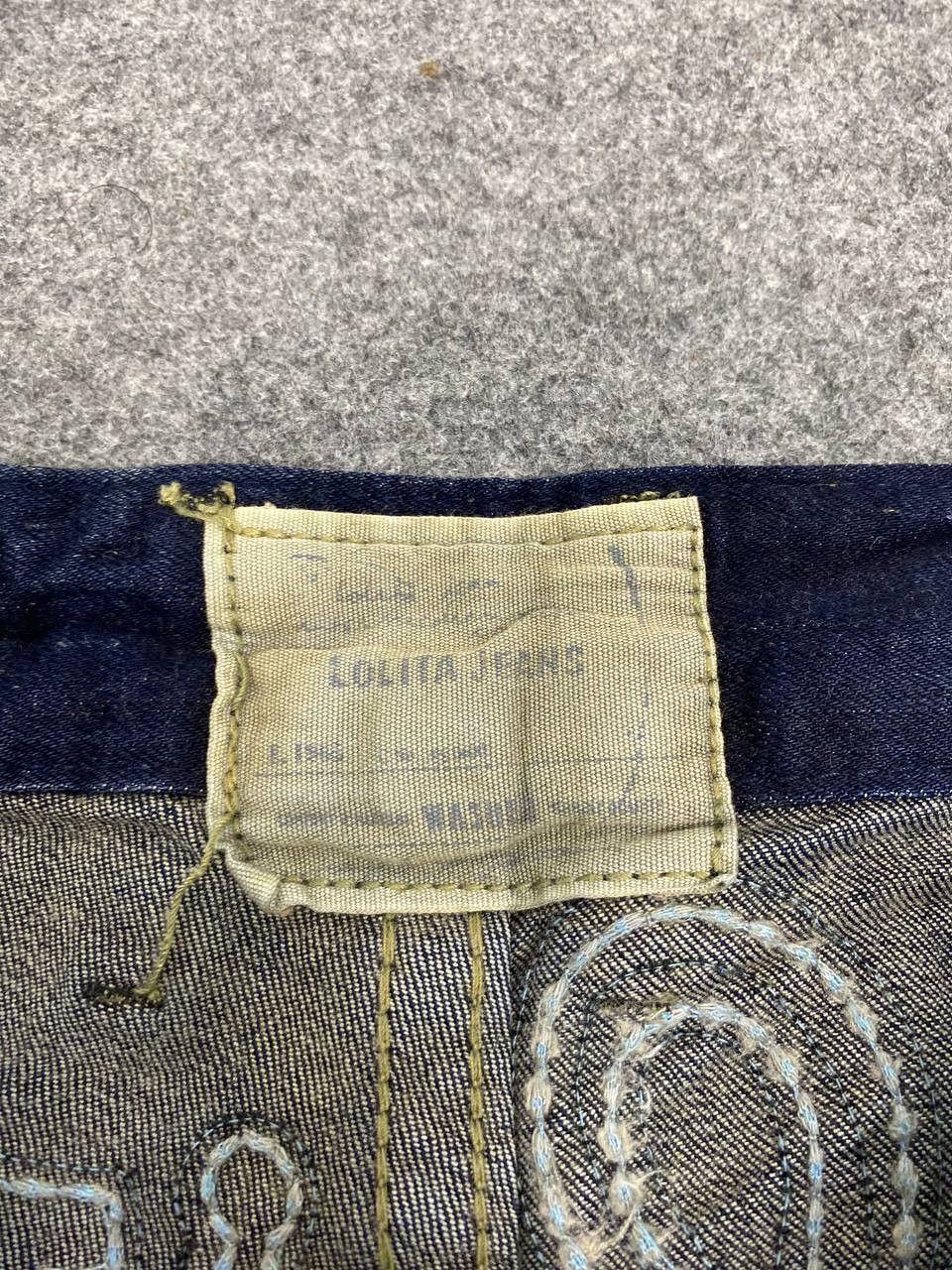 Japanese Brand lolita japanese brand bootcut flare denim nice design Size 30" / US 8 / IT 44 - 12 Thumbnail