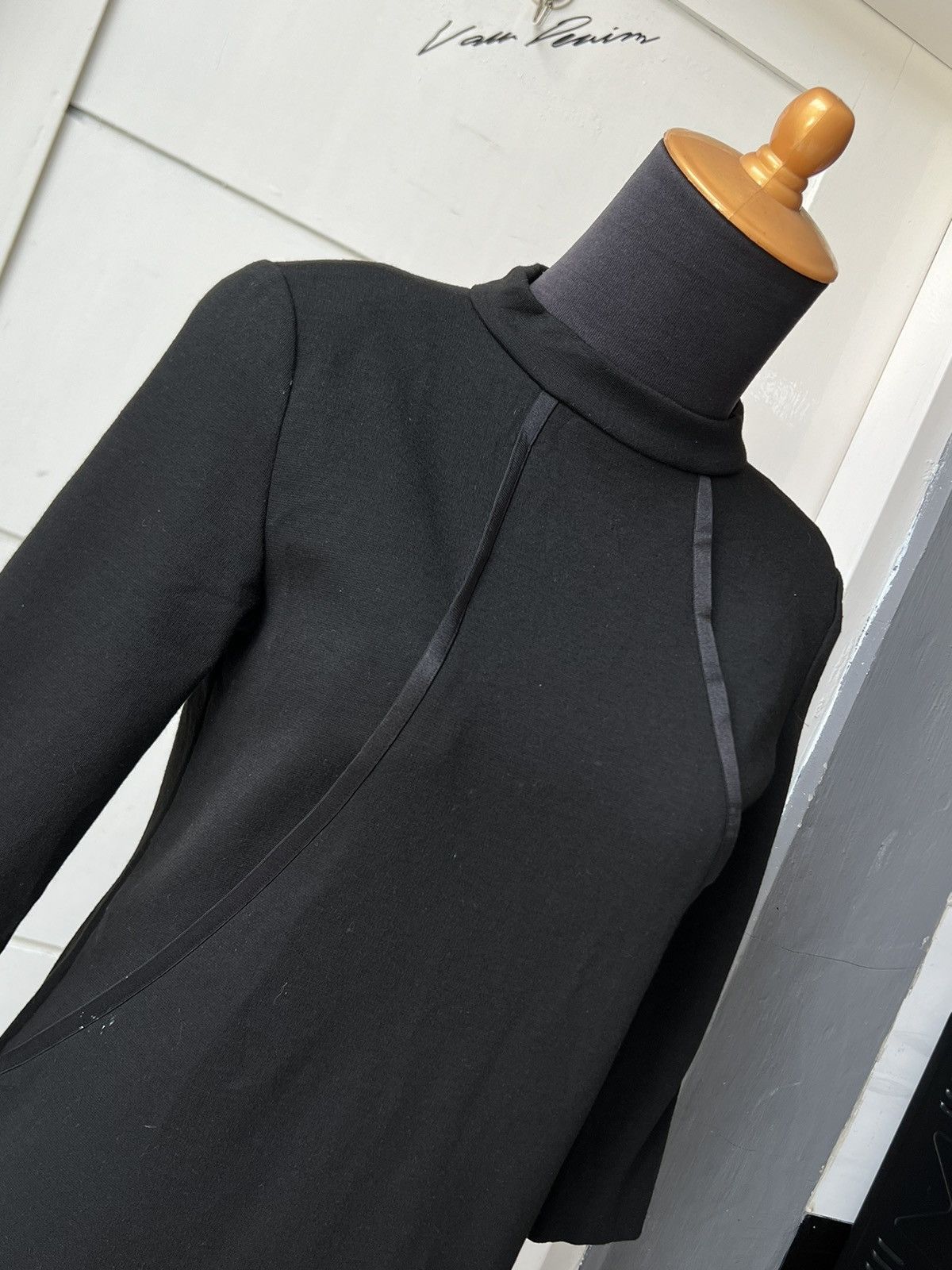 Balenciaga BALENCIAGA Paris Black Dress Size XS / US 0-2 / IT 36-38 - 18 Thumbnail
