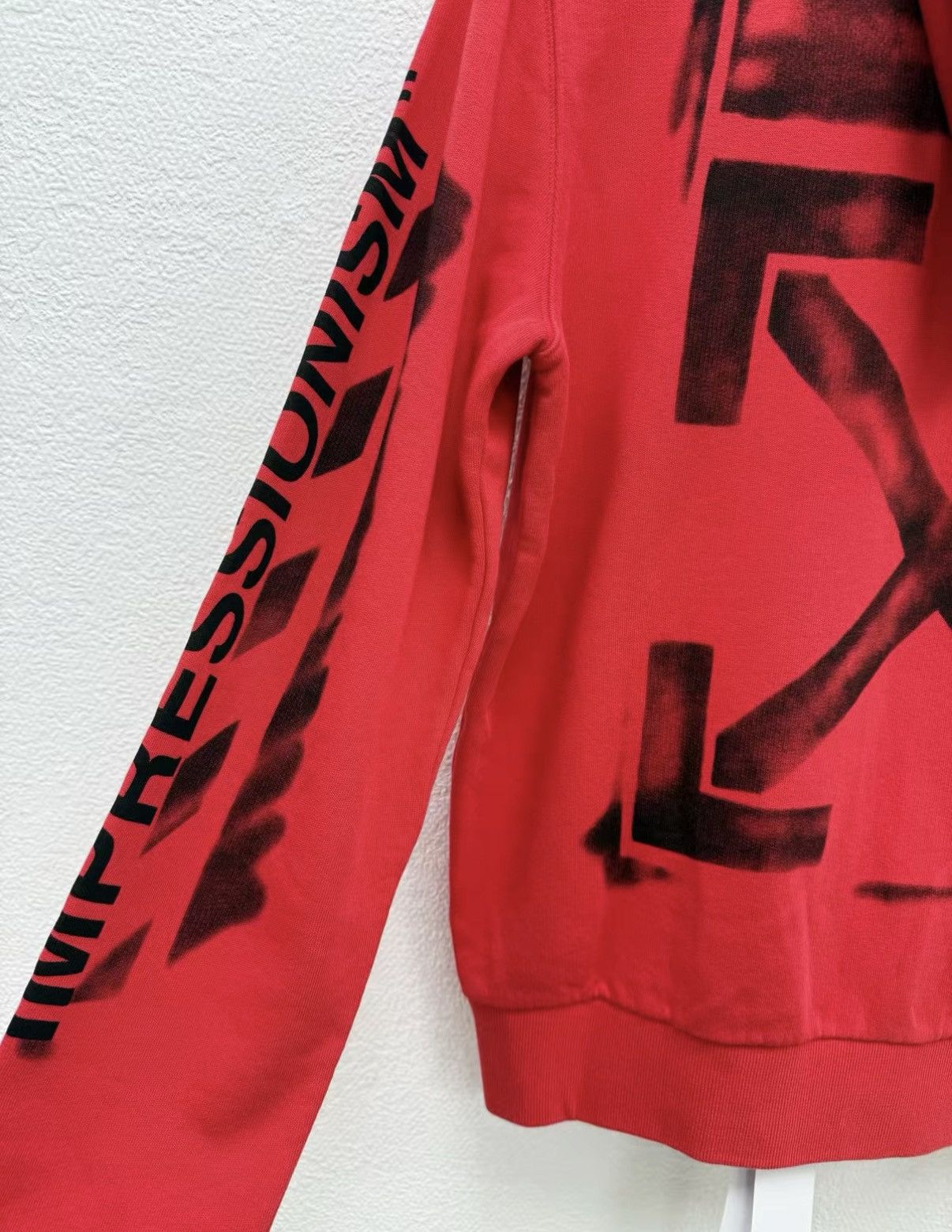 Off-White OFF-WHITE 100% Cotton Zip-Up Hooded Jacket J30 Size US S / EU 44-46 / 1 - 6 Thumbnail