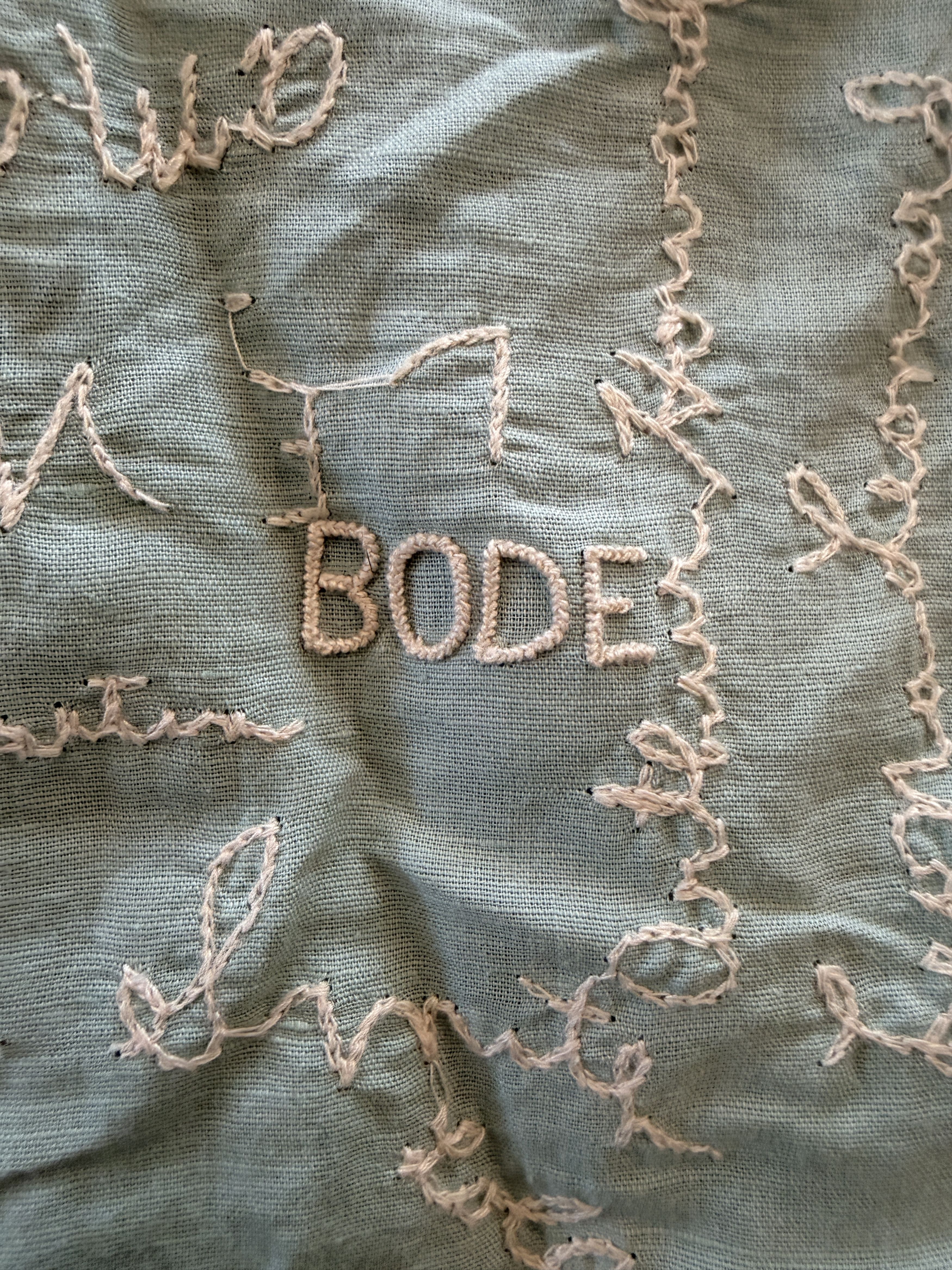 Bode Bode Powder Signature Short Sleeve Shirt — L/XL Size US L / EU 52-54 / 3 - 4 Thumbnail