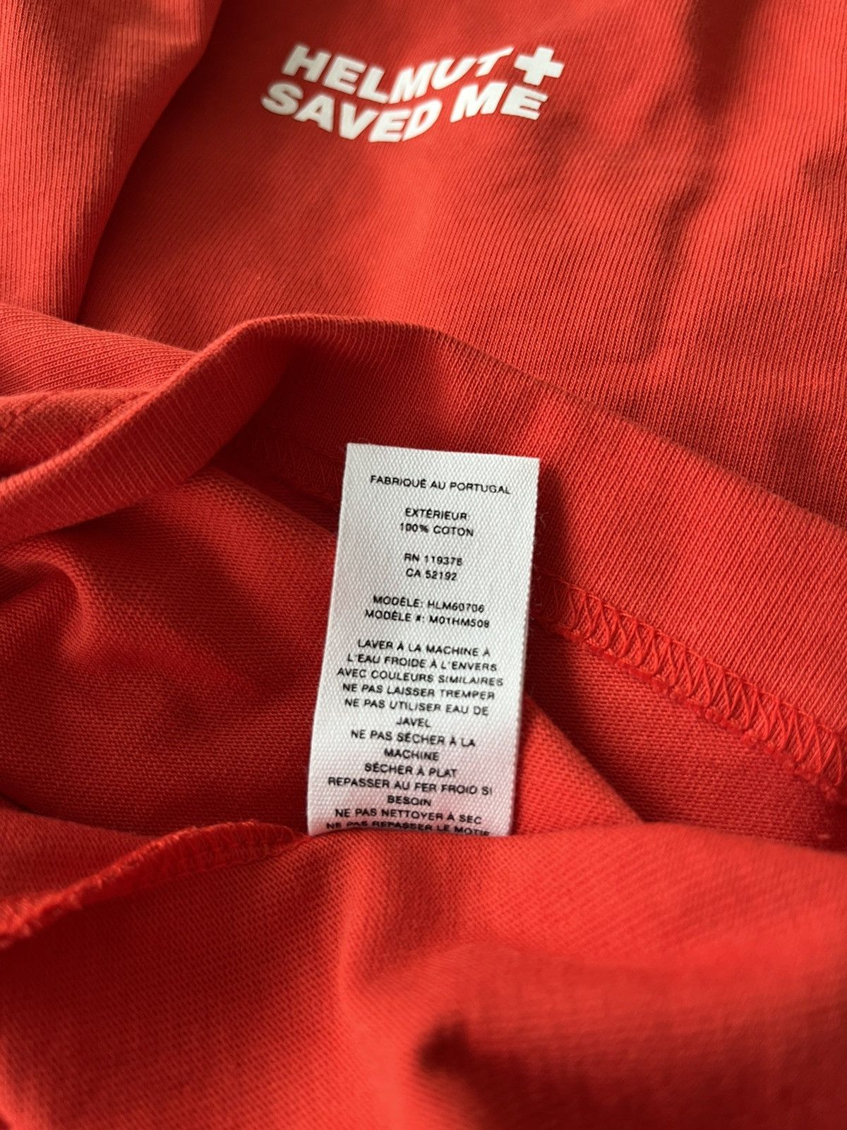Helmut Lang Helmut Lang Limited Edition Brand New Runway Lifeguard Tee Size US XL / EU 56 / 4 - 14 Thumbnail