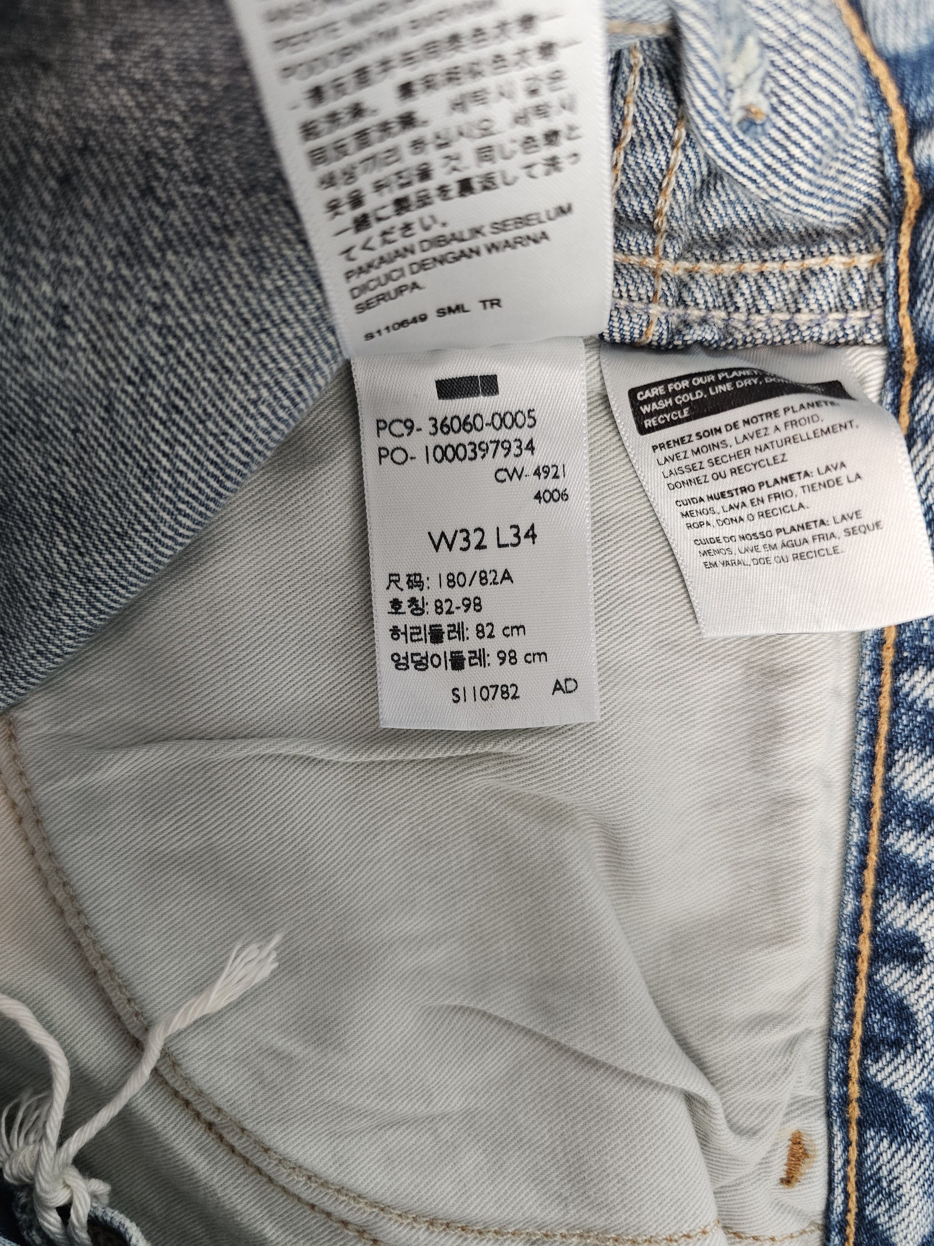 Levi's Vintage Clothing New LVC Levi's Vintage Clothing 1965 606 Denim Big E Size US 32 / EU 48 - 9 Thumbnail