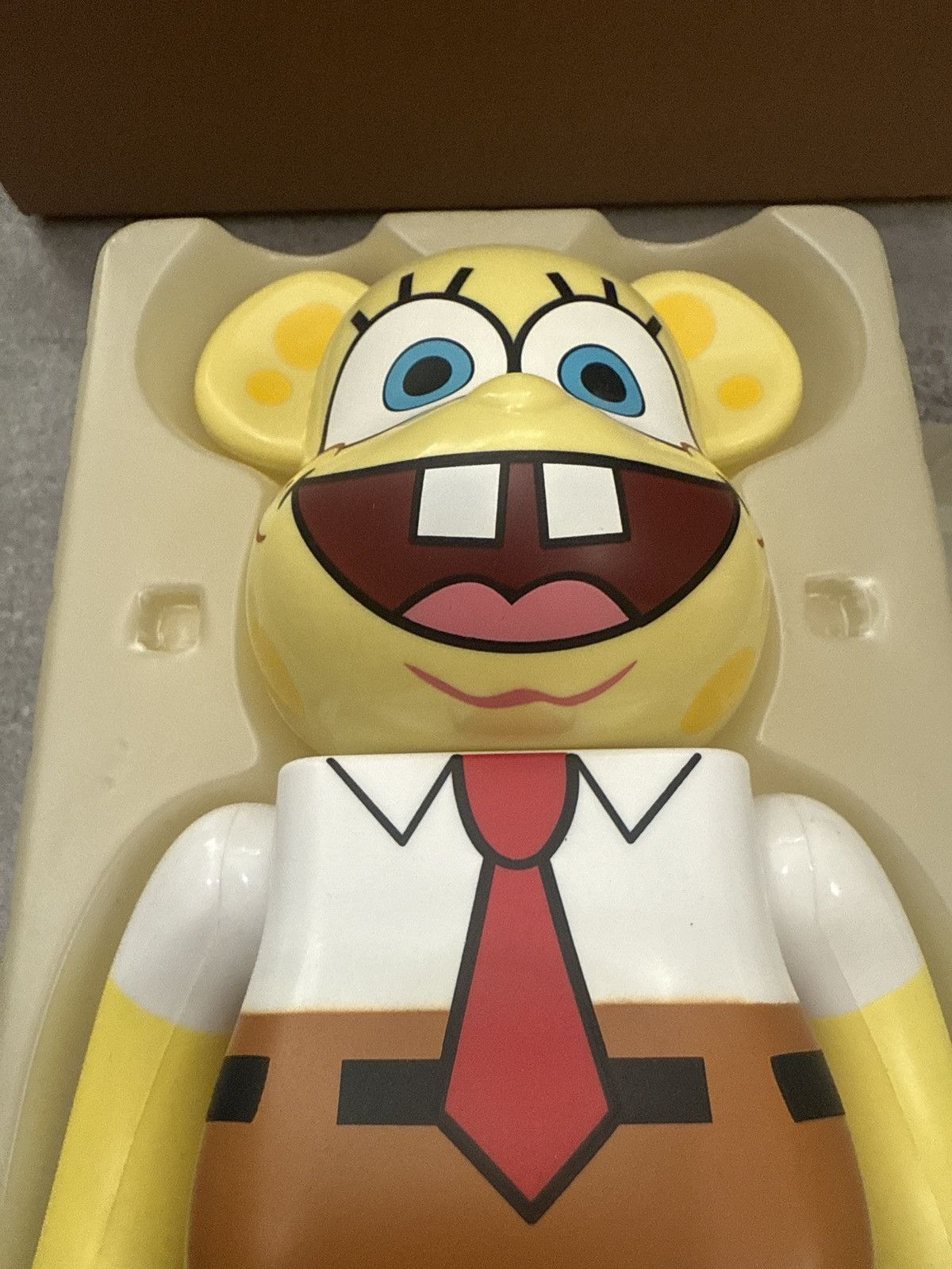 Medicom Toy Spongebob Squarepants 400% Medicom Toy (2009) Be@rbrick Size ONE SIZE - 10 Thumbnail