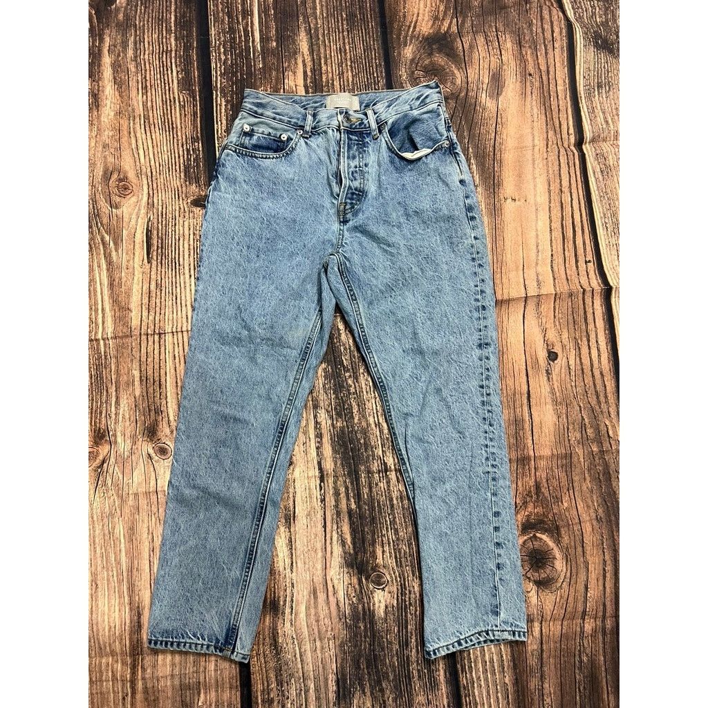 Everlane Everlane Women's Size 26 Crop 90s Cheeky Mom Jeans Size 26" / US 2 / IT 38 - 2 Thumbnail