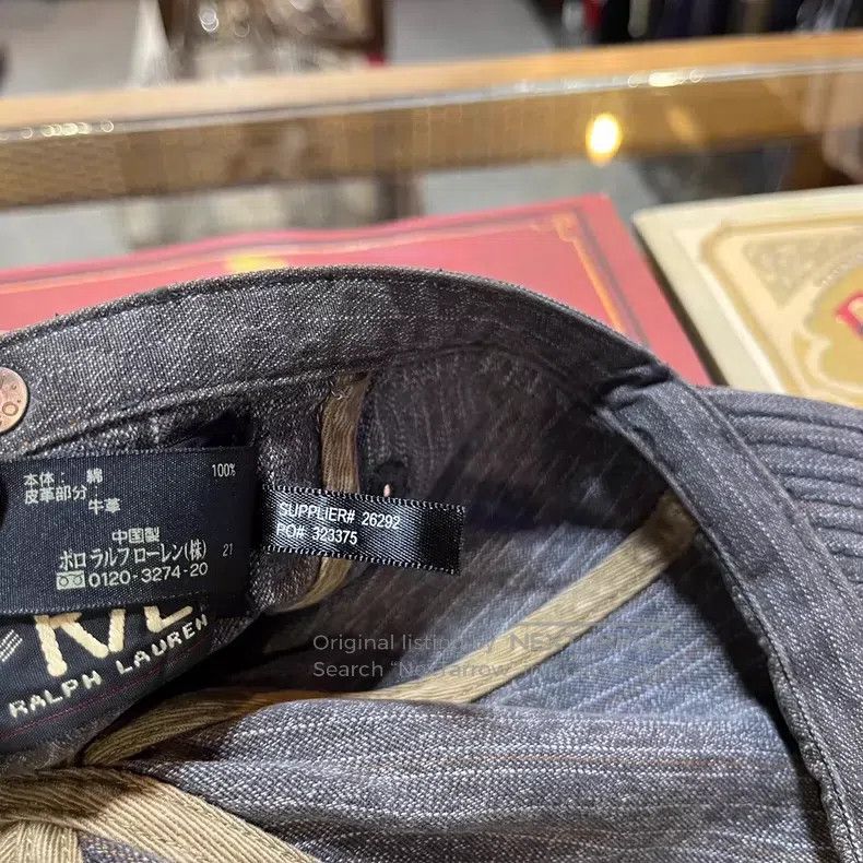 RRL Ralph Lauren RRL Ralph Lauren Engineer cap duckbill cap Size ONE SIZE - 6 Thumbnail