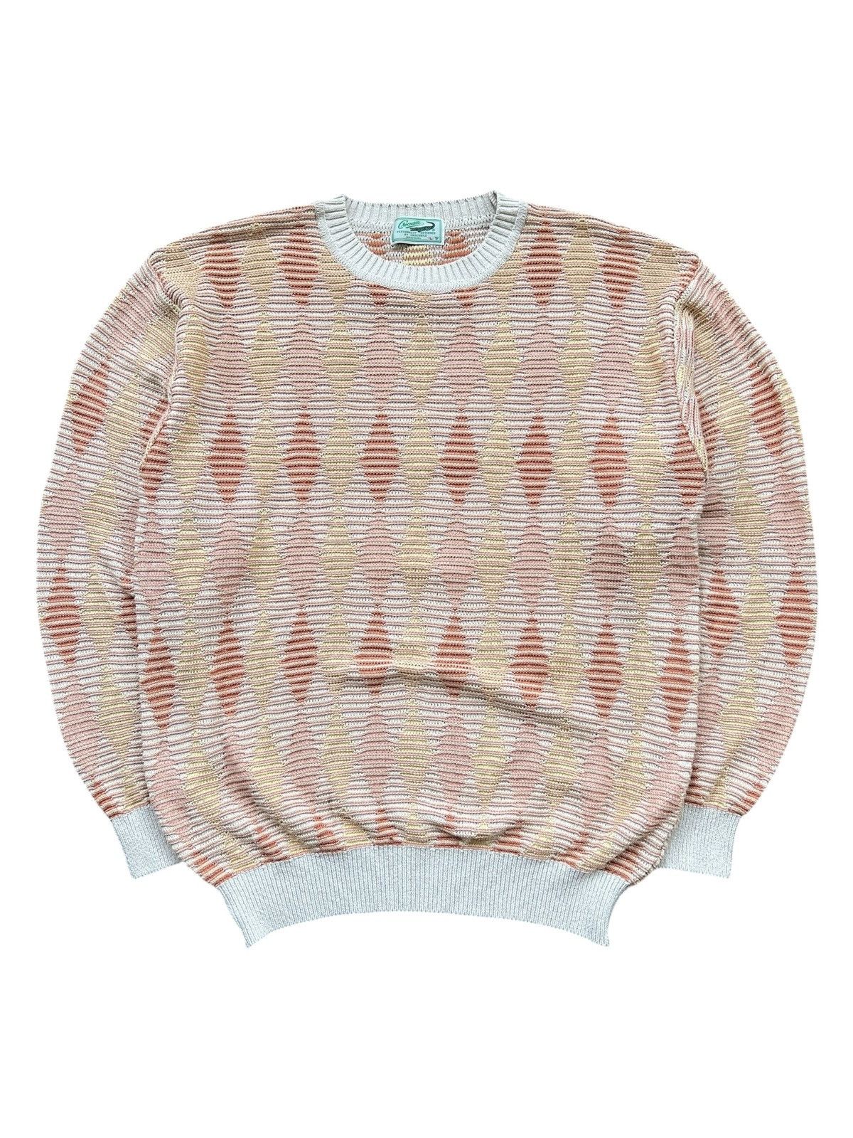 Japanese Brand 1990s Crocodile Sweater Knitwear Japanese Brand Size L / US 10 / IT 46 - 1 Thumbnail