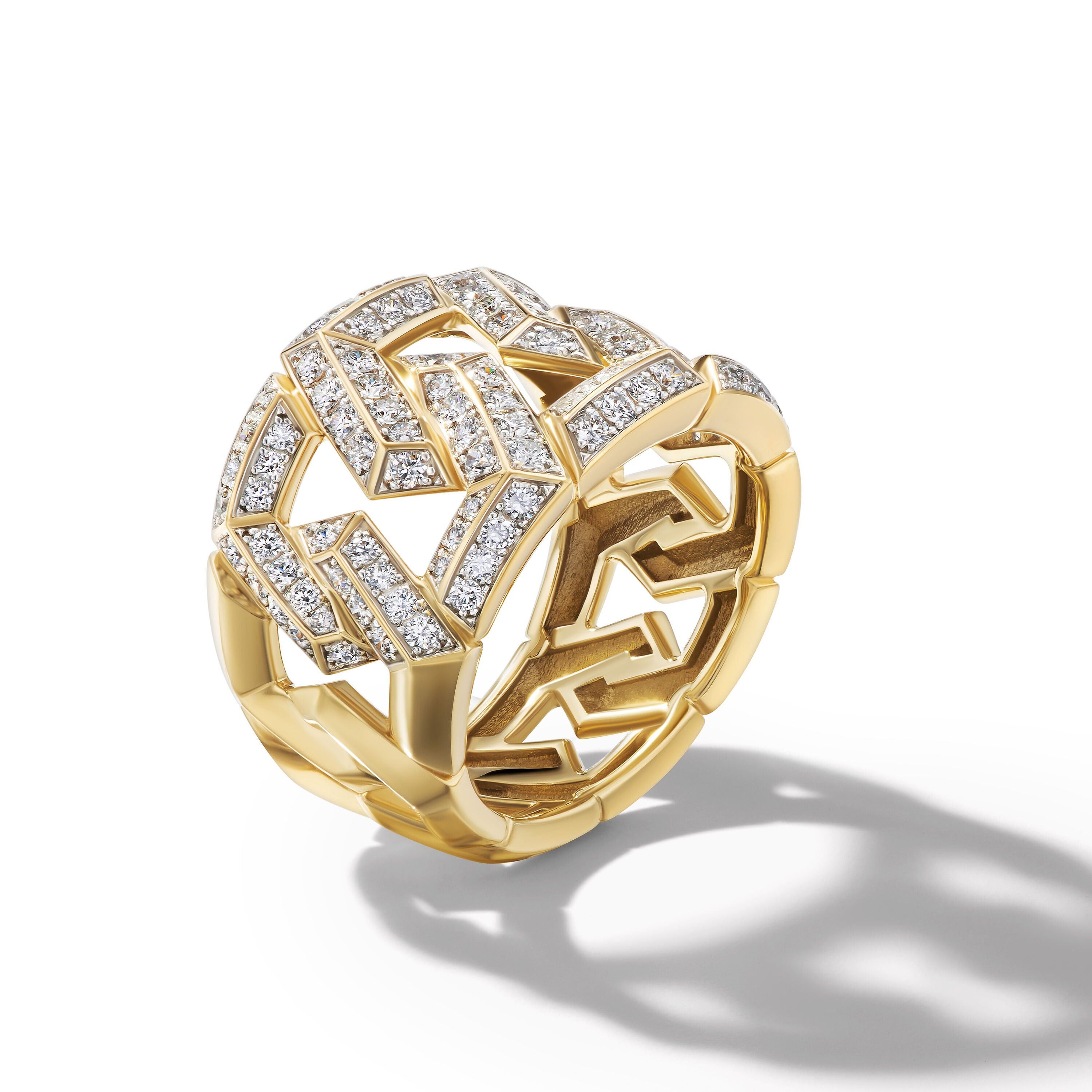 David Yurman o1s1wg111025 R17759D / Size 6 / Ring 18k Yellow Gold in Gold Size ONE SIZE - 3 Thumbnail