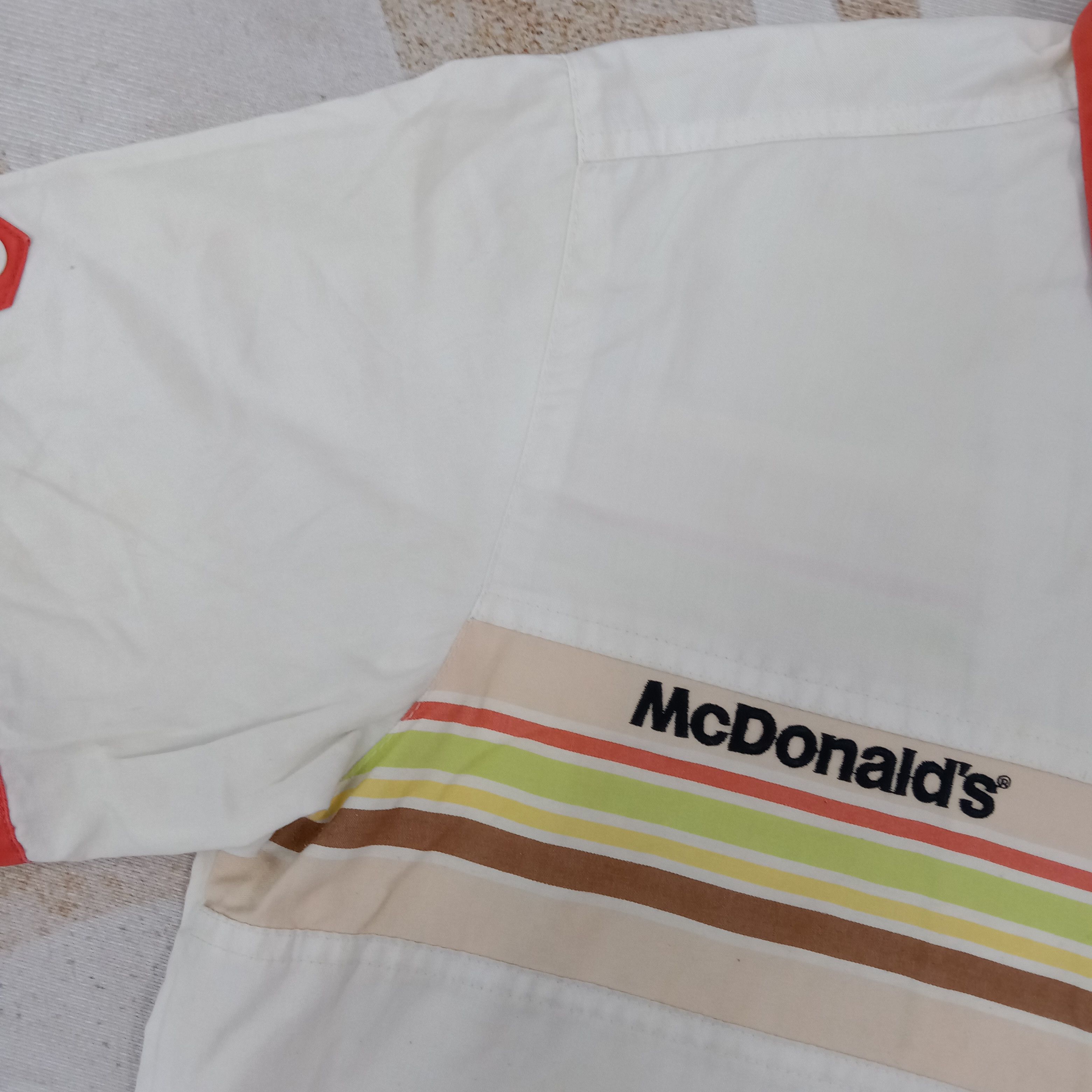 Vintage McDonald's American Uniform Jacket C267N39 Size US L / EU 52-54 / 3 - 3 Thumbnail