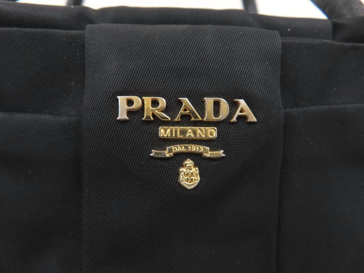 Prada Prada Fiocco Tessuto Bow Tote Size ONE SIZE - 3 Thumbnail