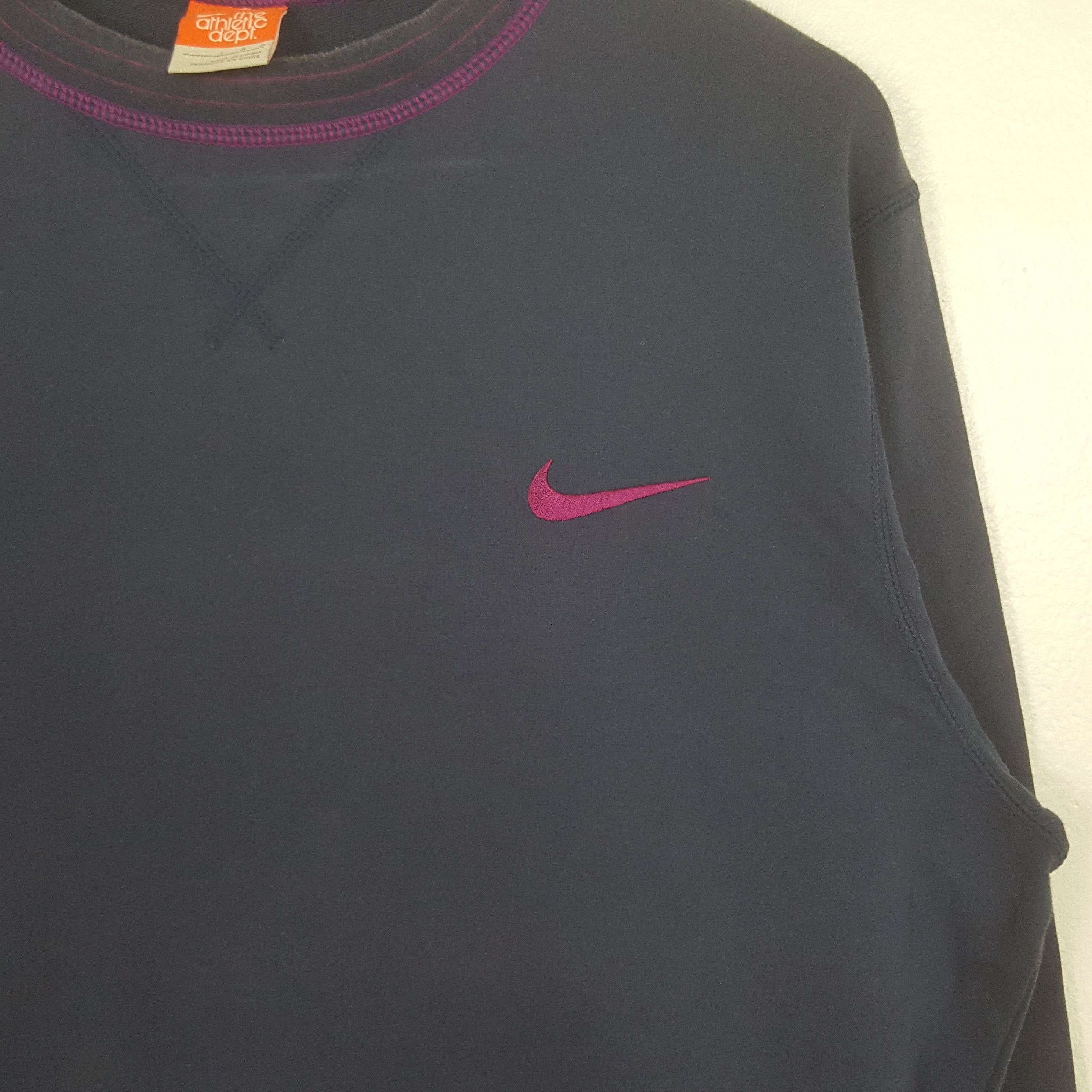 Nike Vintage Nike American Sports Style Sweatshirt C308N10 Size US M / EU 48-50 / 2 - 2 Thumbnail