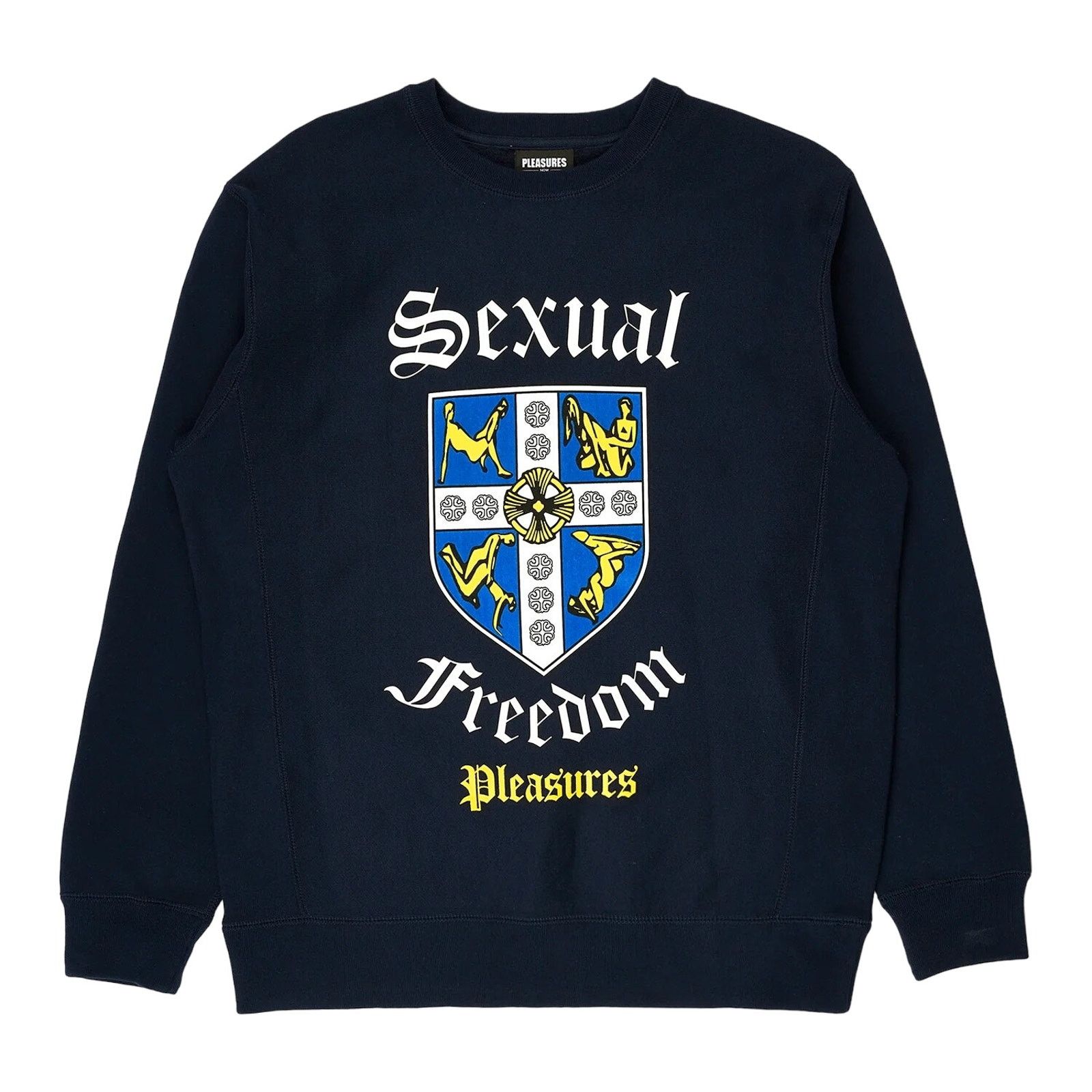 Pleasures Pleasures Sexual Freedom Crewneck Sweatshirt Size US S / EU 44-46 / 1 - 1 Thumbnail