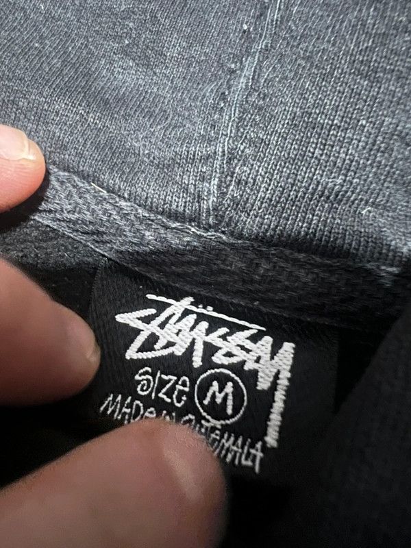 Stussy hoodie stussy M big logo back Size US M / EU 48-50 / 2 - 4 Thumbnail