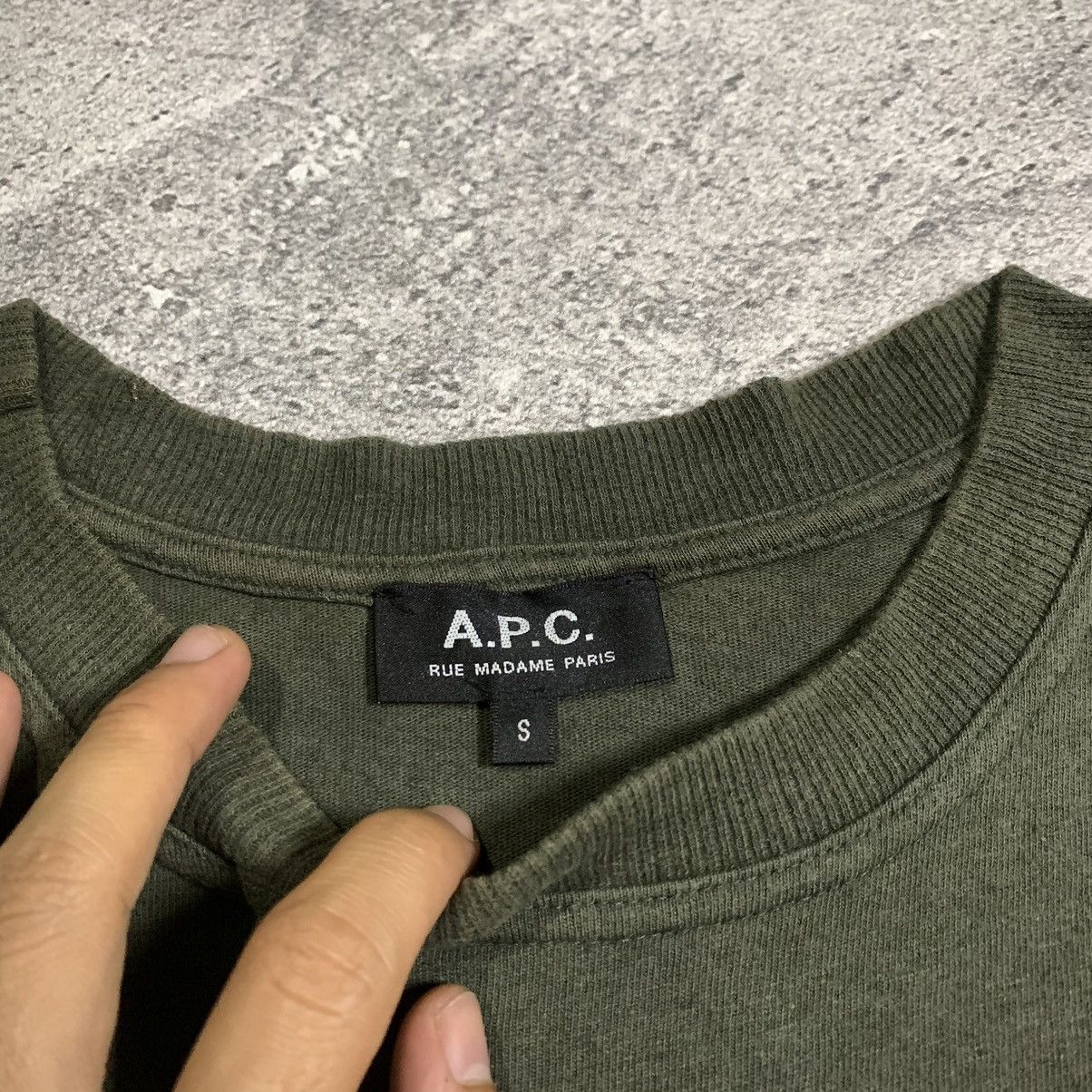 A.P.C. Vintage APC Tshirt Blank Made in Japan Size US S / EU 44-46 / 1 - 2 Thumbnail