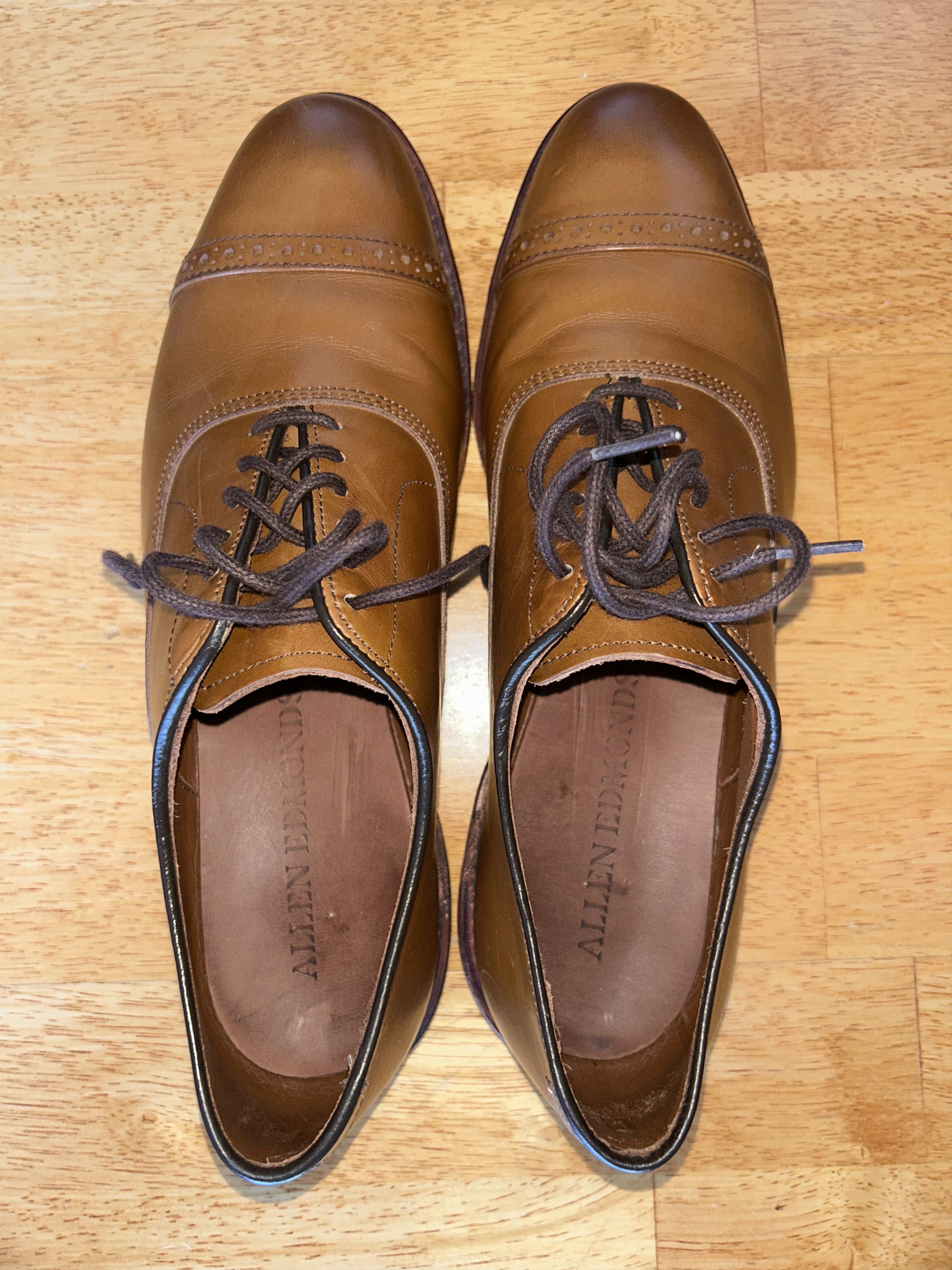 Allen Edmonds Allen Edmonds Fifth Avenue Cap Toe Oxford Walnut Size US 8.5 / EU 41-42 - 3 Thumbnail