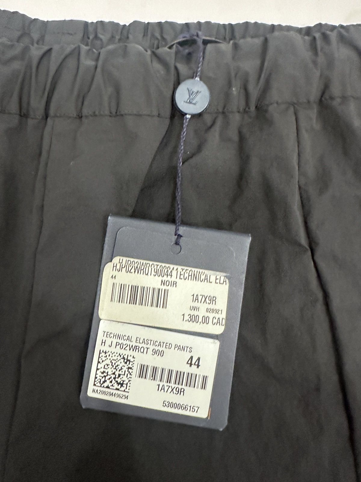 Louis Vuitton Louis Vuitton Technical Elasticated Pants Joggers Black S 44 Size US 44 / EU 60 - 4 Thumbnail
