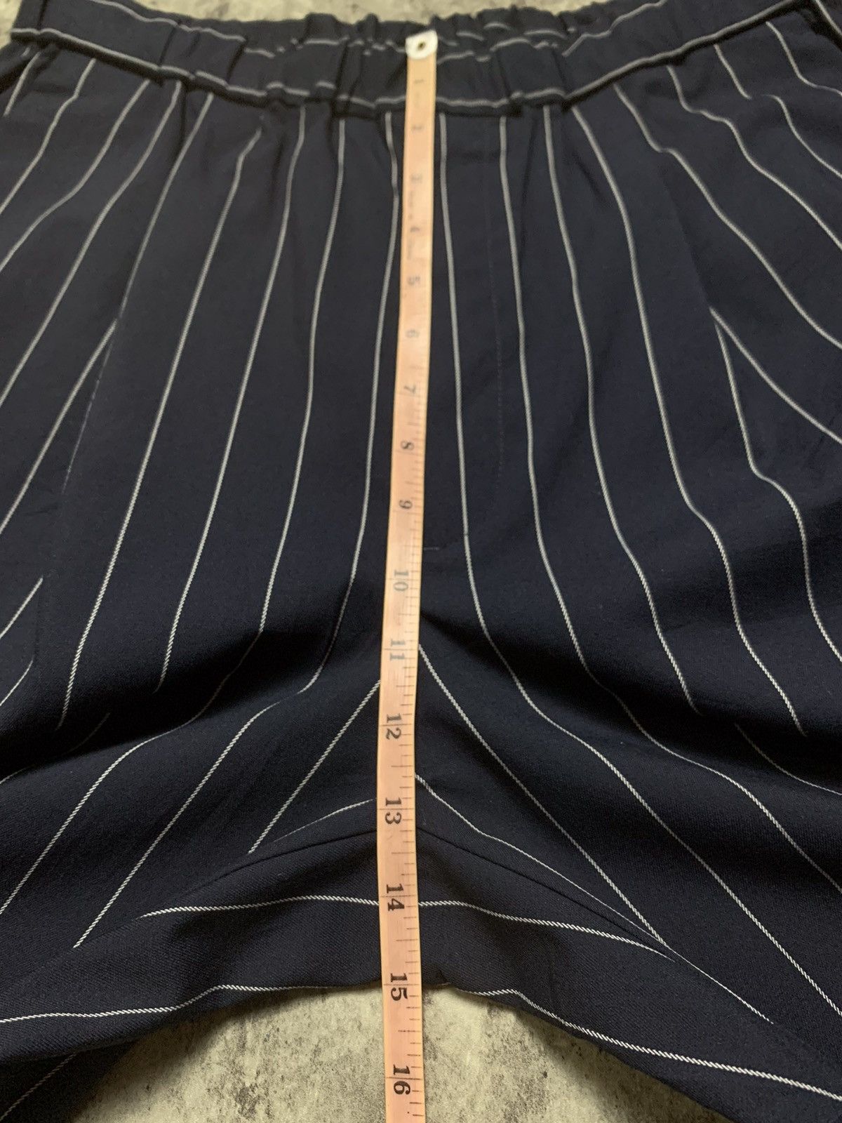 Maison MIHARA YASUHIRO Maison Mihara Yasuhiro x GU Baggy Stripes Pants Size US 30 / EU 46 - 15 Thumbnail