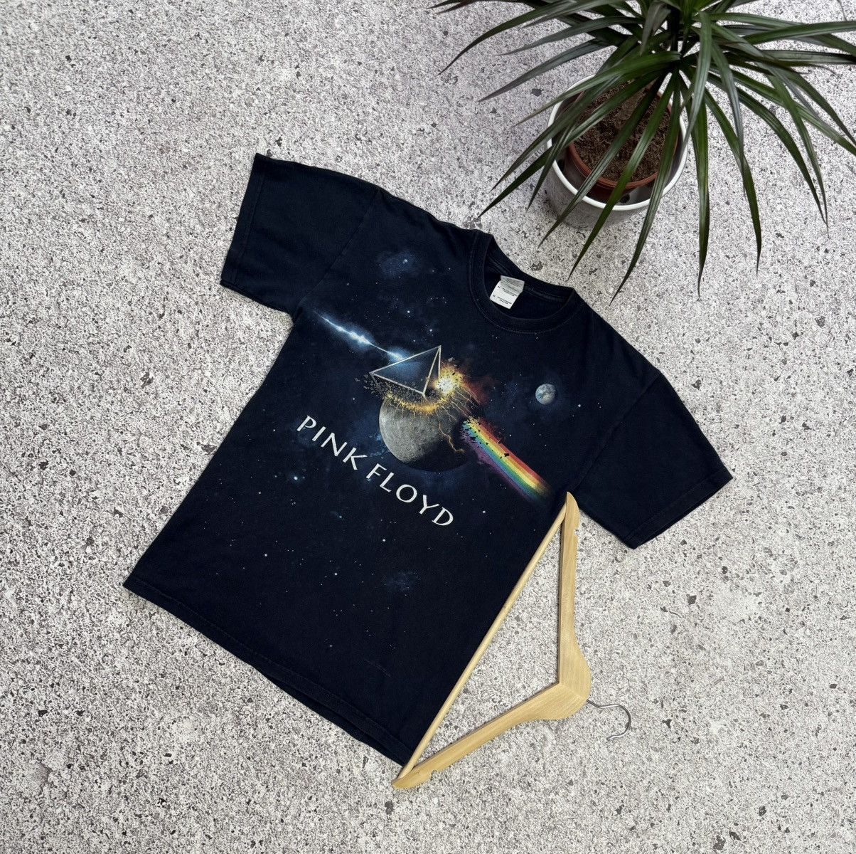 Band Tees × Vintage Vintage 2000’s Pink Floyd The Dark Side Of The Moon T-Shirt Size US M / EU 48-50 / 2 - 1 Thumbnail