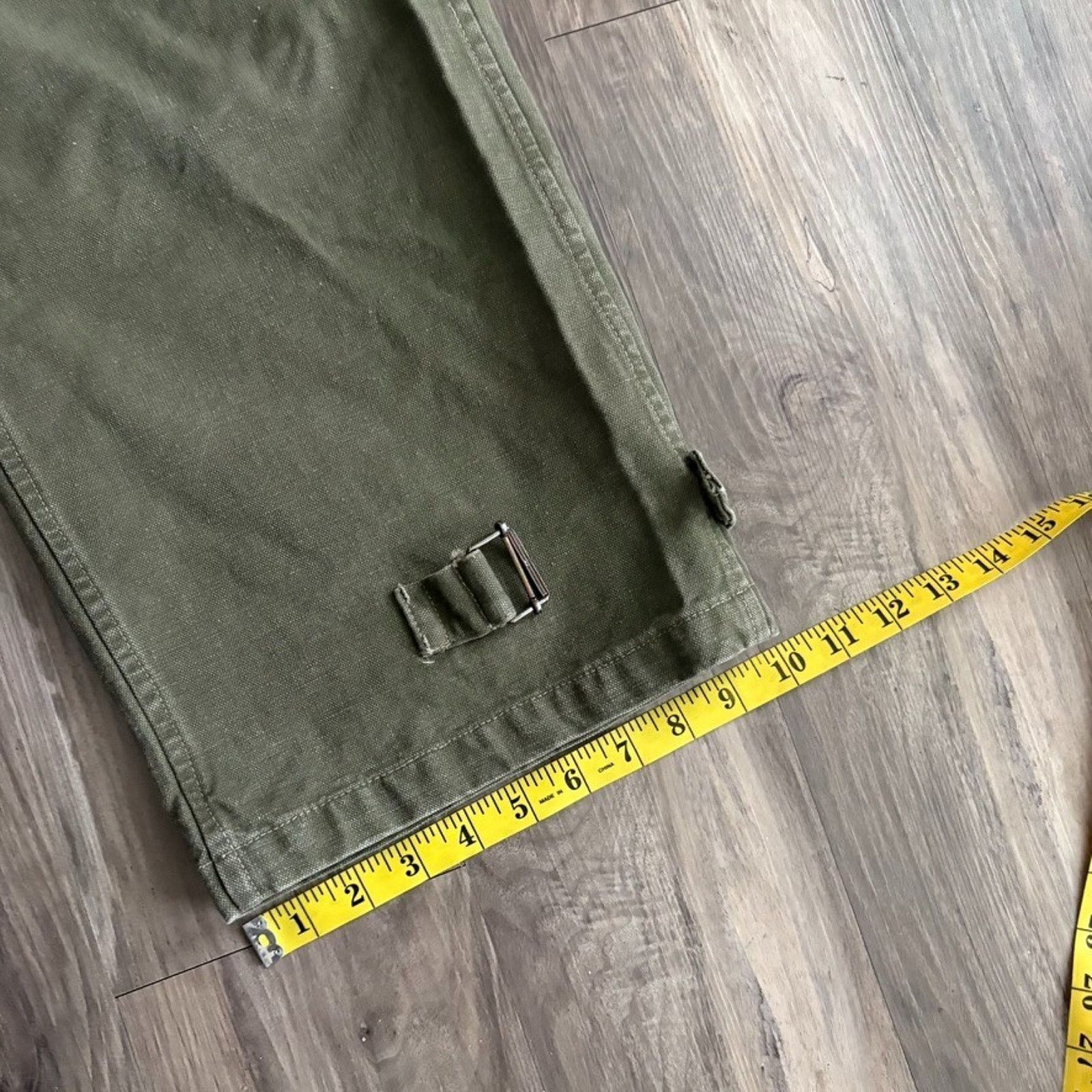 Vintage Vintage 1940s French Military M-38 Pants Men's Size 34x27 Size US 34 / EU 50 - 4 Thumbnail