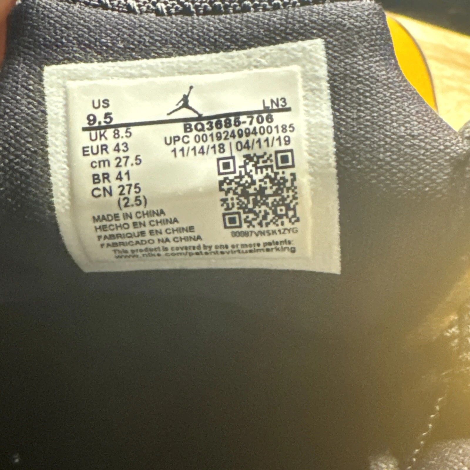 Jordan Brand Jordan 14 Yellow Ferrari Size 9.5 Size US 9.5 / EU 42-43 - 9 Thumbnail