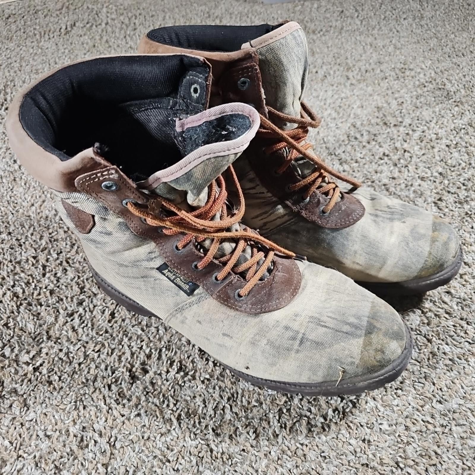 Other Wild Wolf Rocky Camo Pattern Boots 13W Thinsulate Aqua Guard Size US 13 / EU 46 - 1 Thumbnail