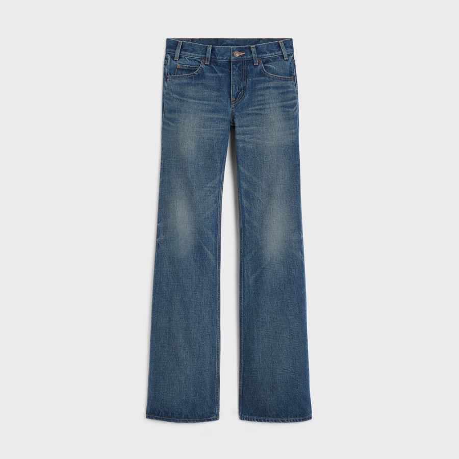Celine o1loc1c1124 Pants in Denim Size 34" / US 12 / IT 48 - 1 Thumbnail