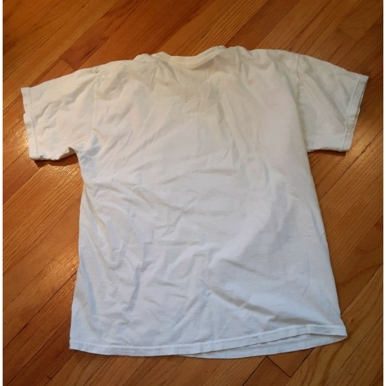 Gildan VINTAGE Blumpkin funny tshirt Gildan size Large Shirts Adult Men White Short Sleeve 26in long 20in pit to pit Size US L / EU 52-54 / 3 - 3 Thumbnail