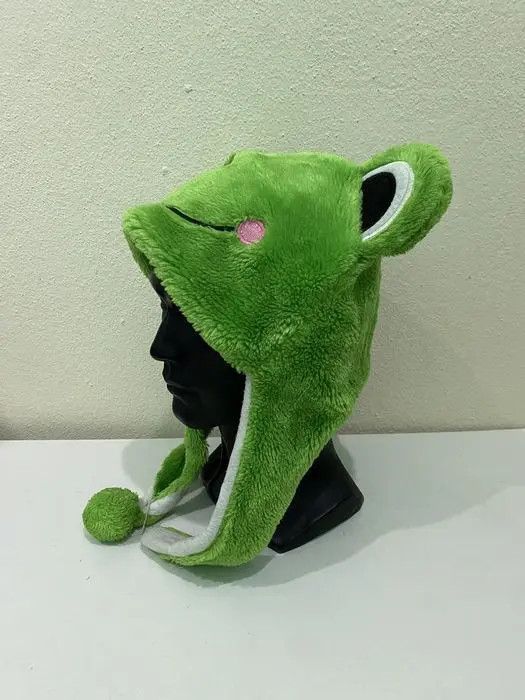 Cartoon Network × Japanese Brand Japanese Brand Frog Mascot Bunny Horn Beanie Hat Size ONE SIZE - 3 Thumbnail