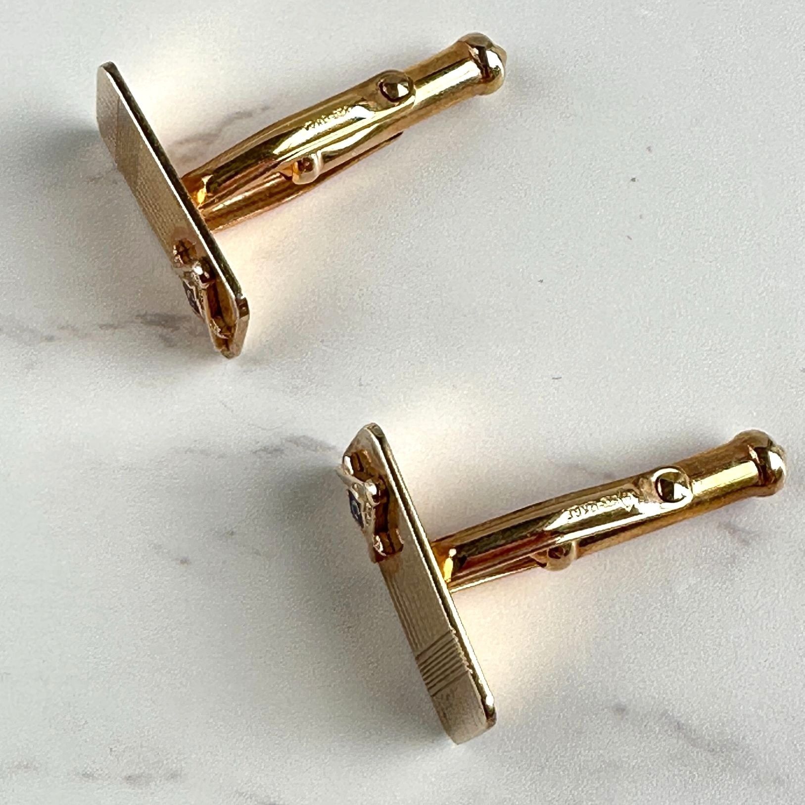 Vintage Vintage 12K GF Freemason Cufflinks Size ONE SIZE - 2 Thumbnail