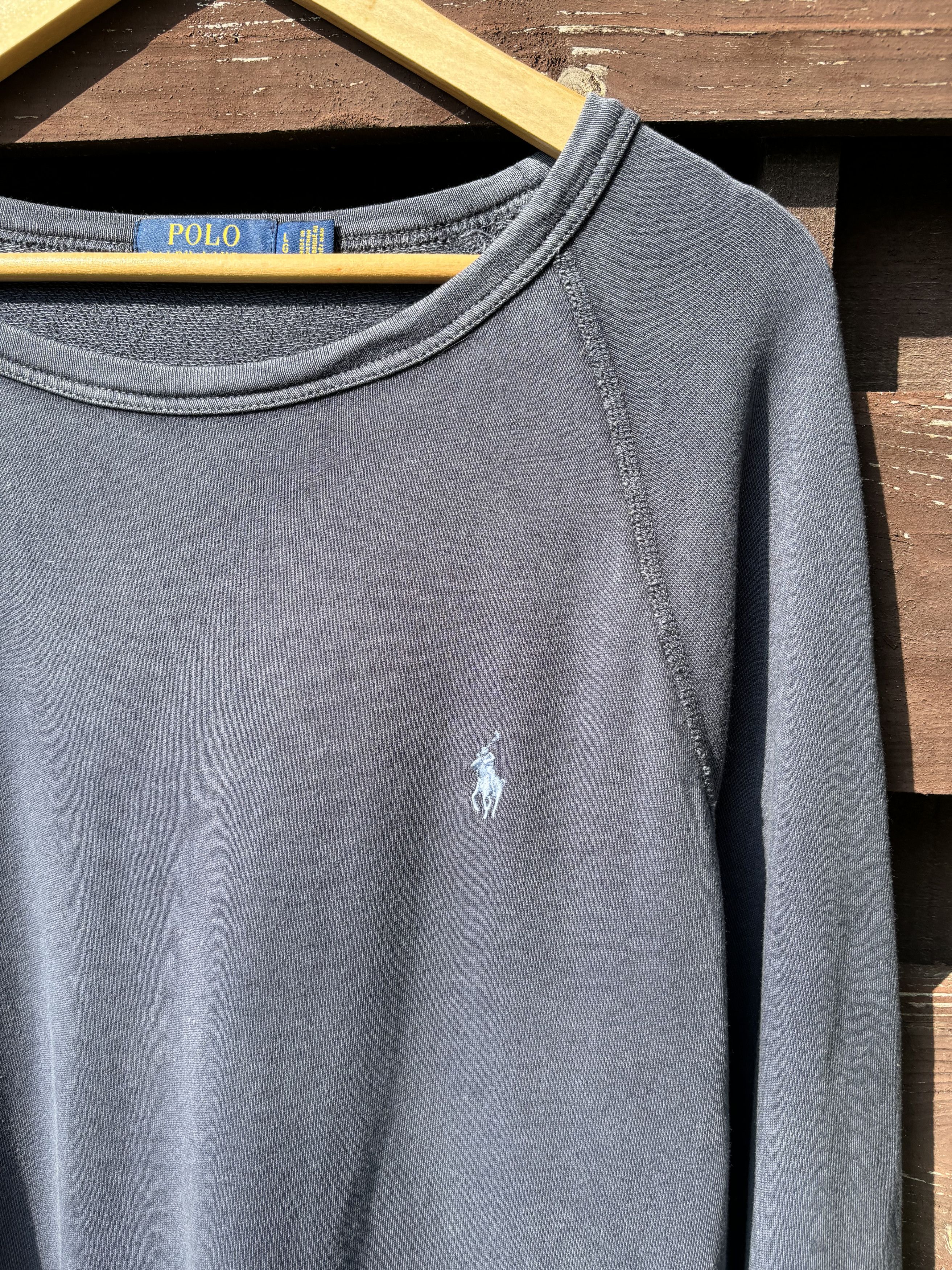 Ralph Lauren Polo Ralph Lauren Washed French Terry Crew Sweatshirt Size US L / EU 52-54 / 3 - 3 Thumbnail
