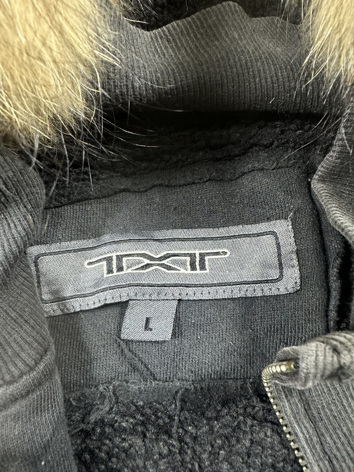If Six Was Nine 2000s PERFECT FADED FAUX FUR IFSIXWASNINE PUNK STYLED Size US XL / EU 56 / 4 - 7 Thumbnail