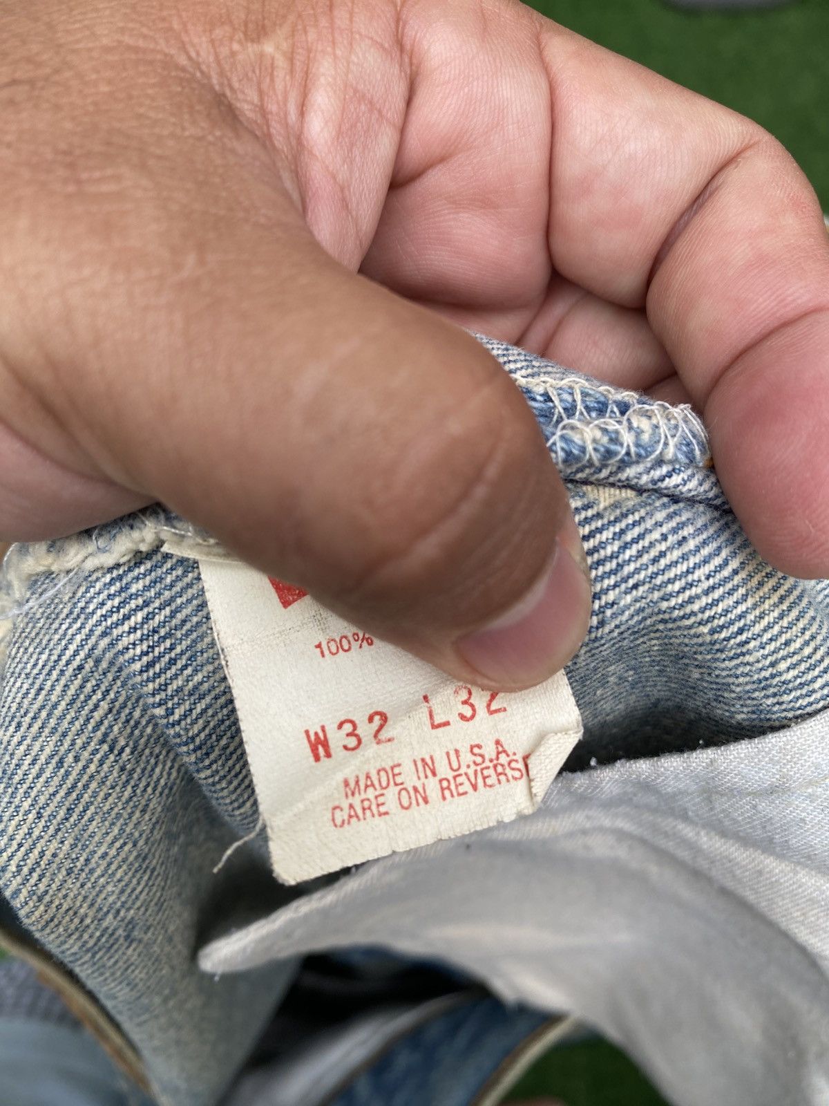 Levi's Vintage Clothing W32x31 vintage levi's 501xx made in USA Size US 32 / EU 48 - 10 Thumbnail