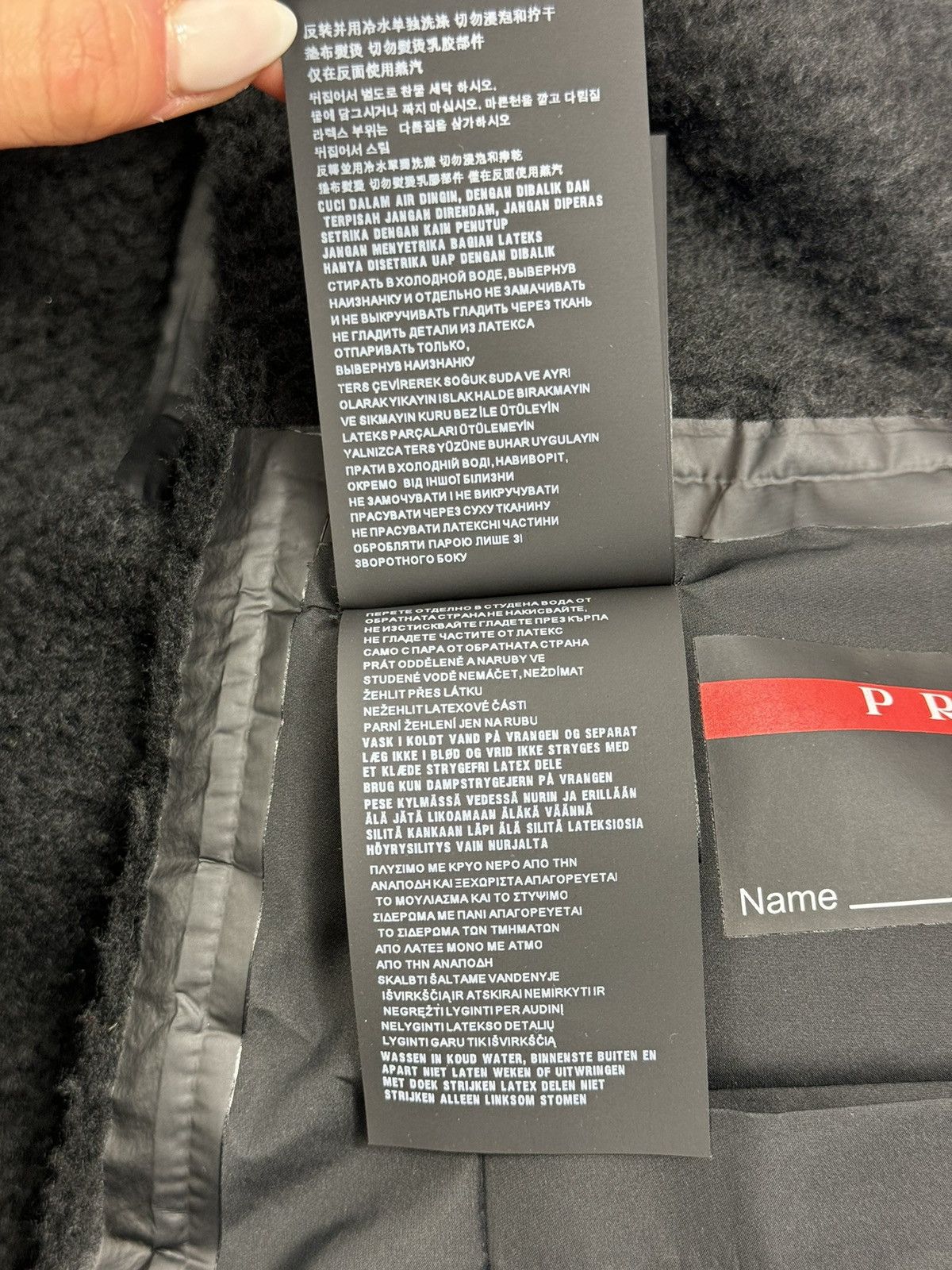 Prada PRADA OVERSIZED HOODED FLEECE JACKET Size US XXL / EU 58 / 5 - 16 Thumbnail