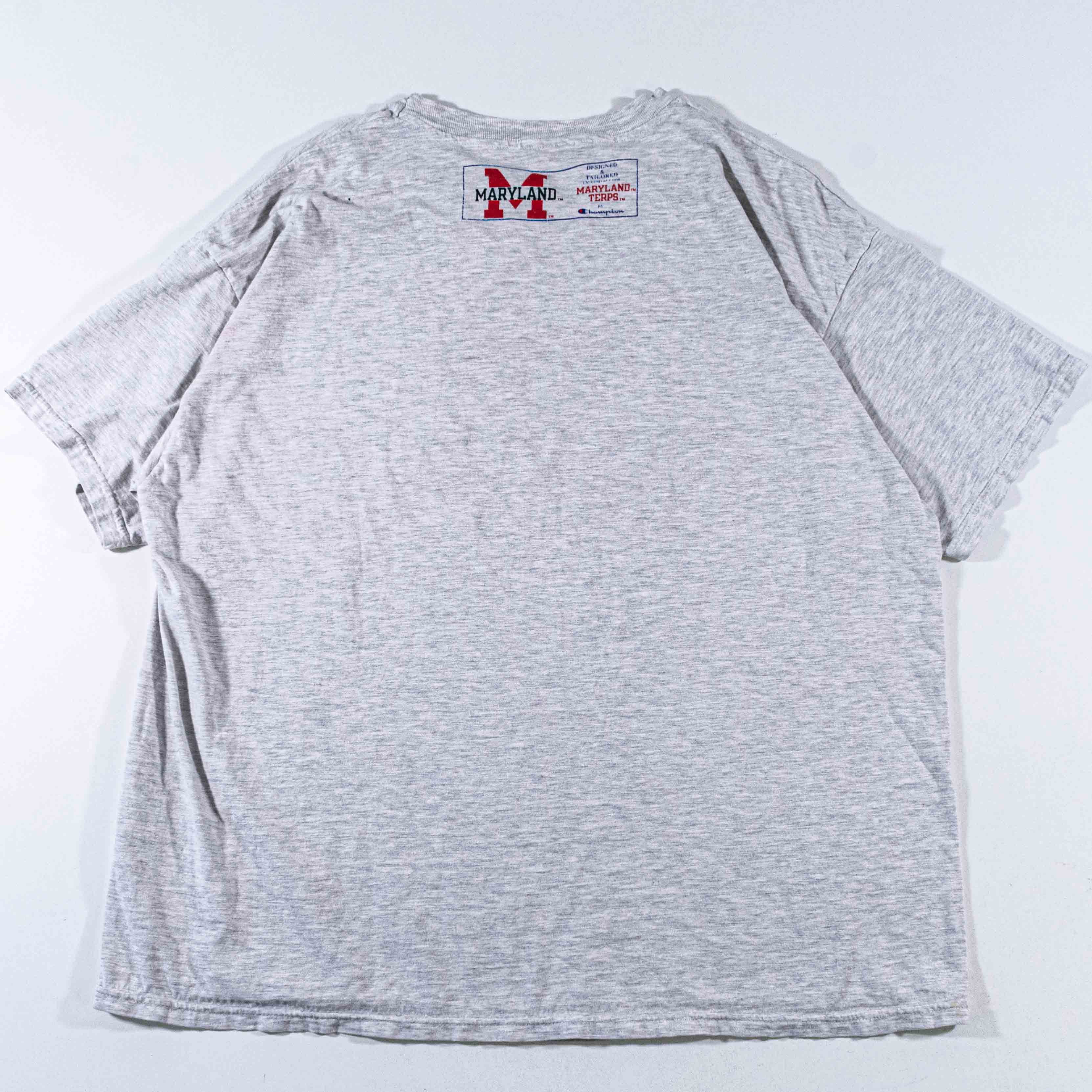 Champion VTG Champion Maryland Terrapins T-Shirt Big Print College Size US XXL / EU 58 / 5 - 2 Thumbnail