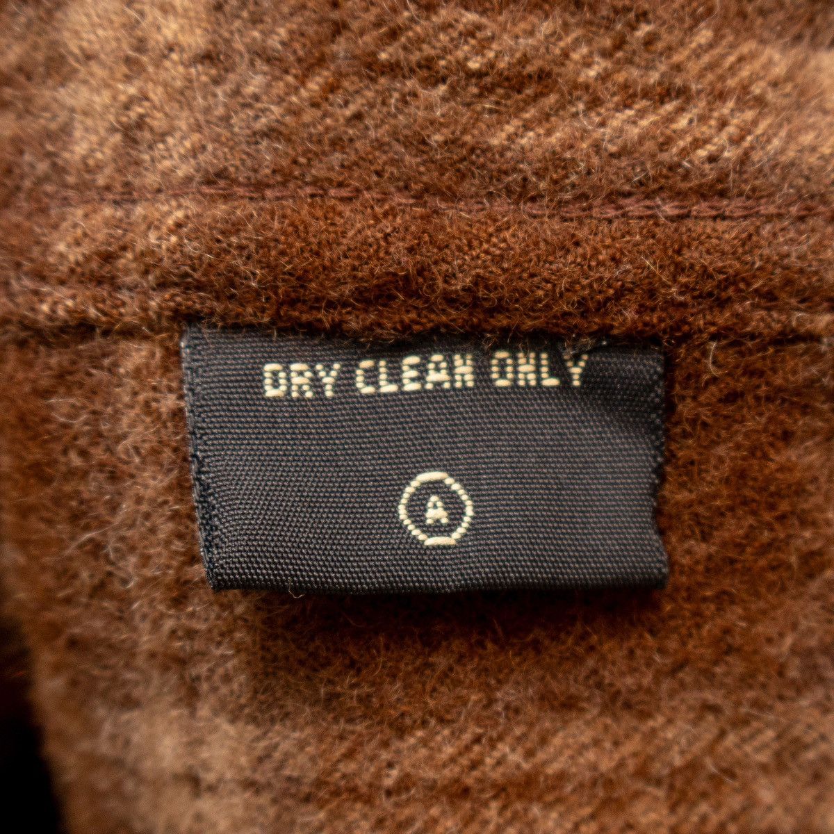 RRL Ralph Lauren × Vintage Double RRL Ralph Lauren Brown Plaid Half Zip Flannel Shirt Size US M / EU 48-50 / 2 - 5 Thumbnail