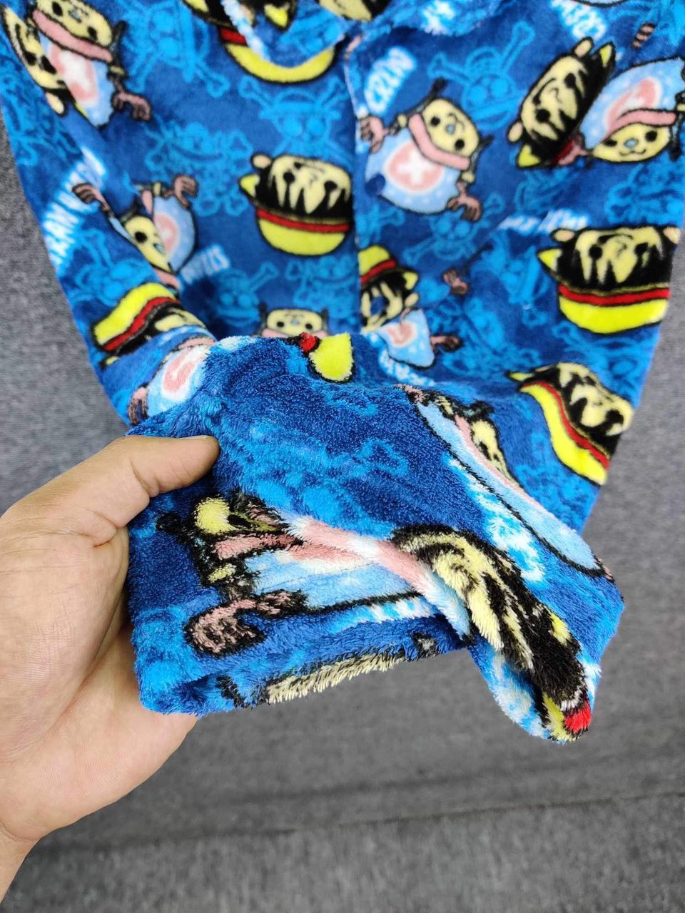 Cartoon Network Vintage One Piece Straw Hat Crew Fleece Shirt Size US M / EU 48-50 / 2 - 8 Thumbnail