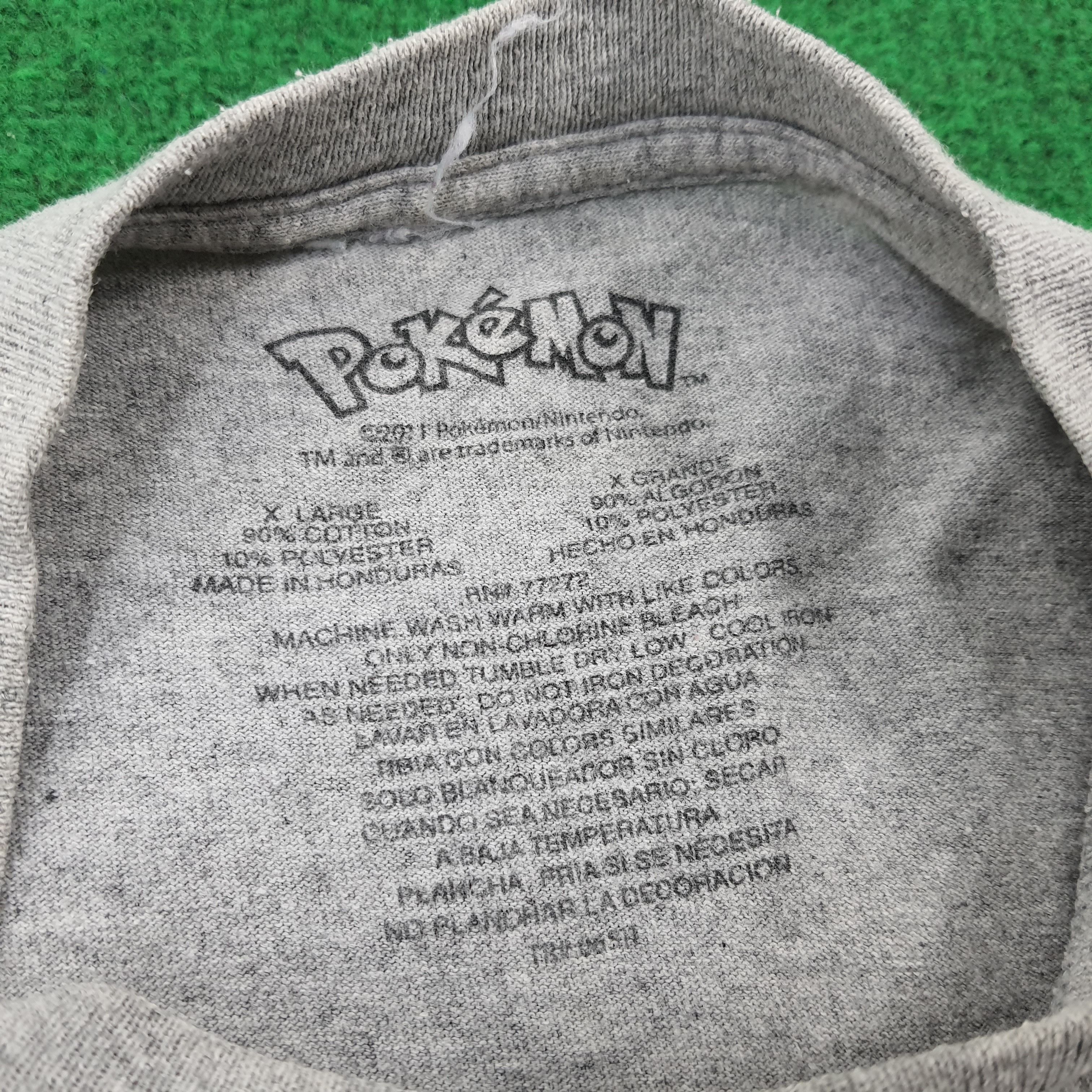 Pokemon × Vintage Vintage Pokemon Legend Japan Brand Anime Tshirt Size US M / EU 48-50 / 2 - 5 Thumbnail