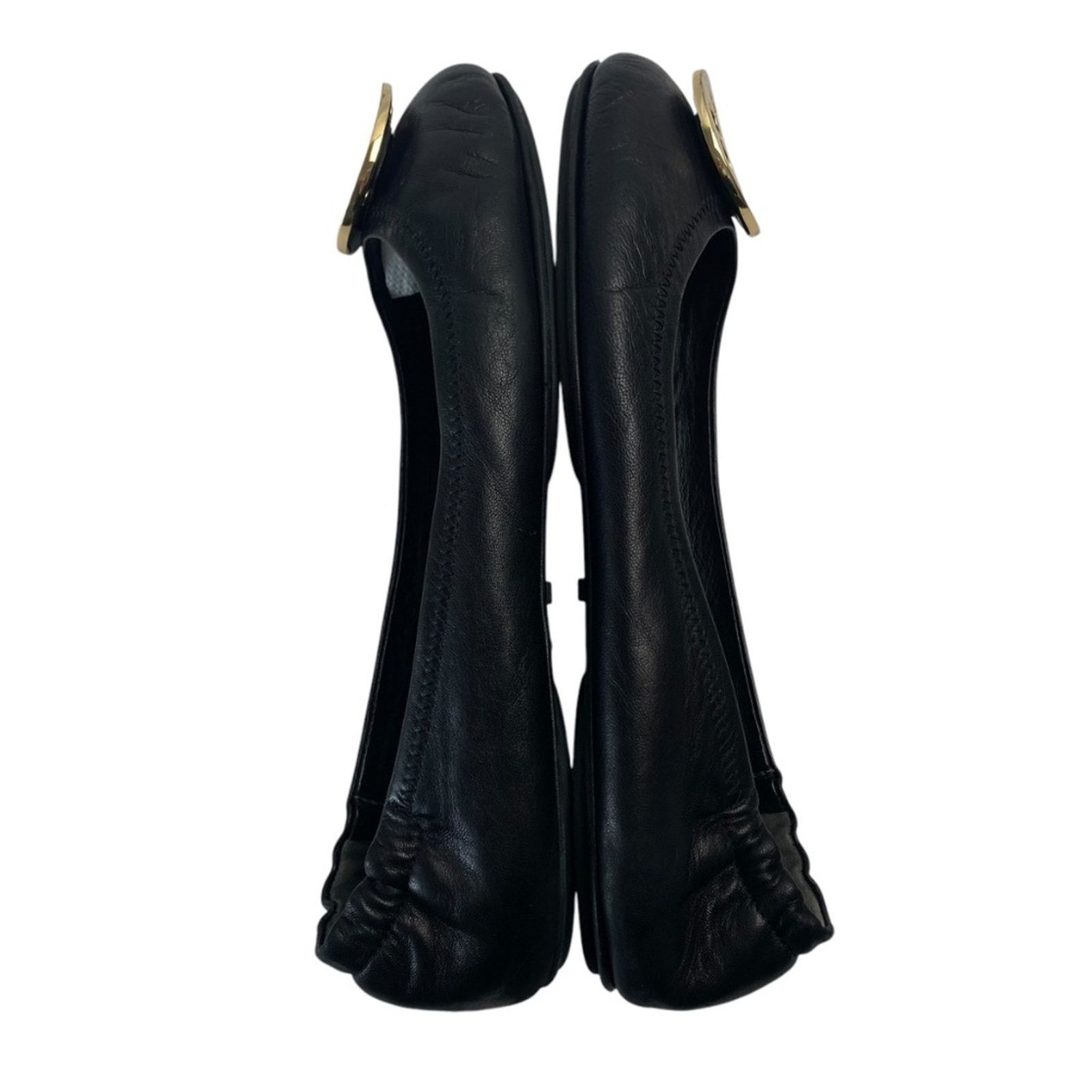 Tory Burch TORY BURCH Minnie Travel Leather Flats in Black Size 9.5 Size US 9.5 / IT 39.5 - 4 Thumbnail