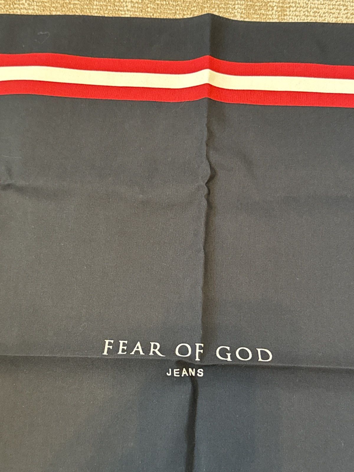 Fear Of God Handkerchief Bandanna New in Black, Men's